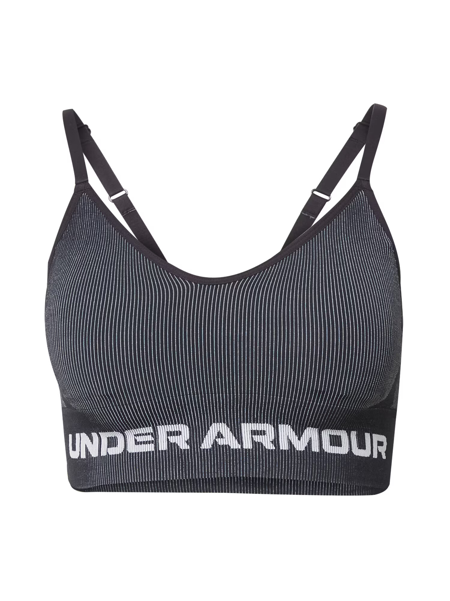 UNDER ARMOUR Športni nederček črna / off-bela - Pepit.si