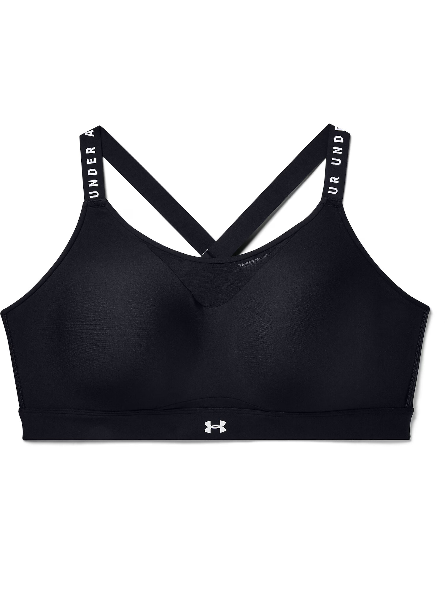 UNDER ARMOUR Športni nederček 'Infinity' črna / bela - Pepit.si