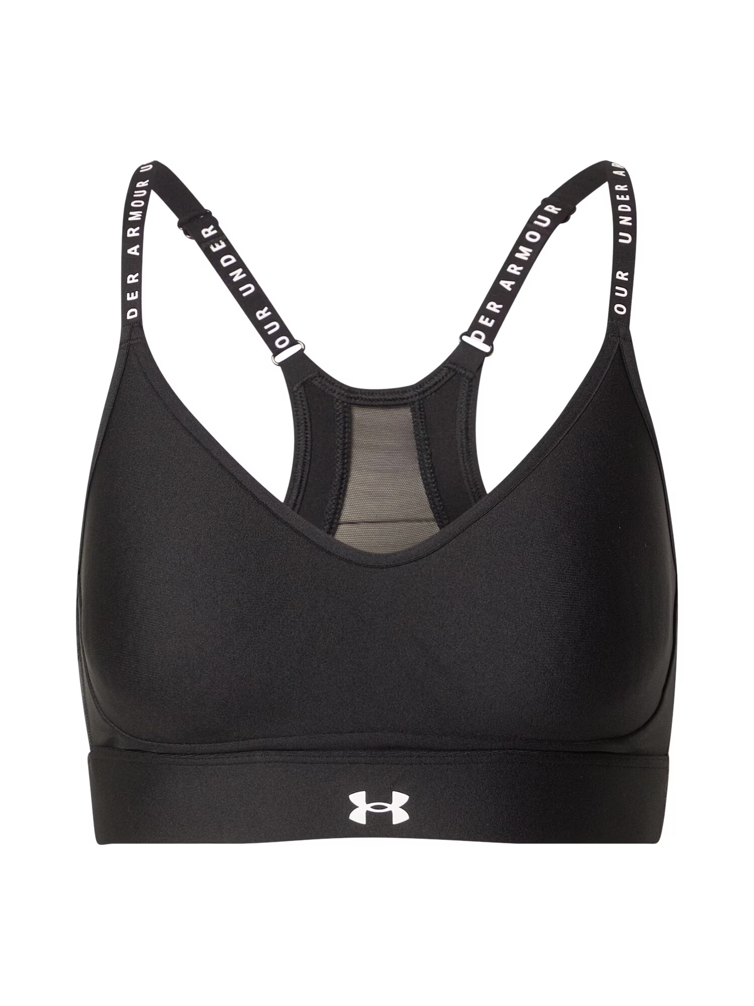 UNDER ARMOUR Športni nederček 'Infinity' črna / bela - Pepit.si