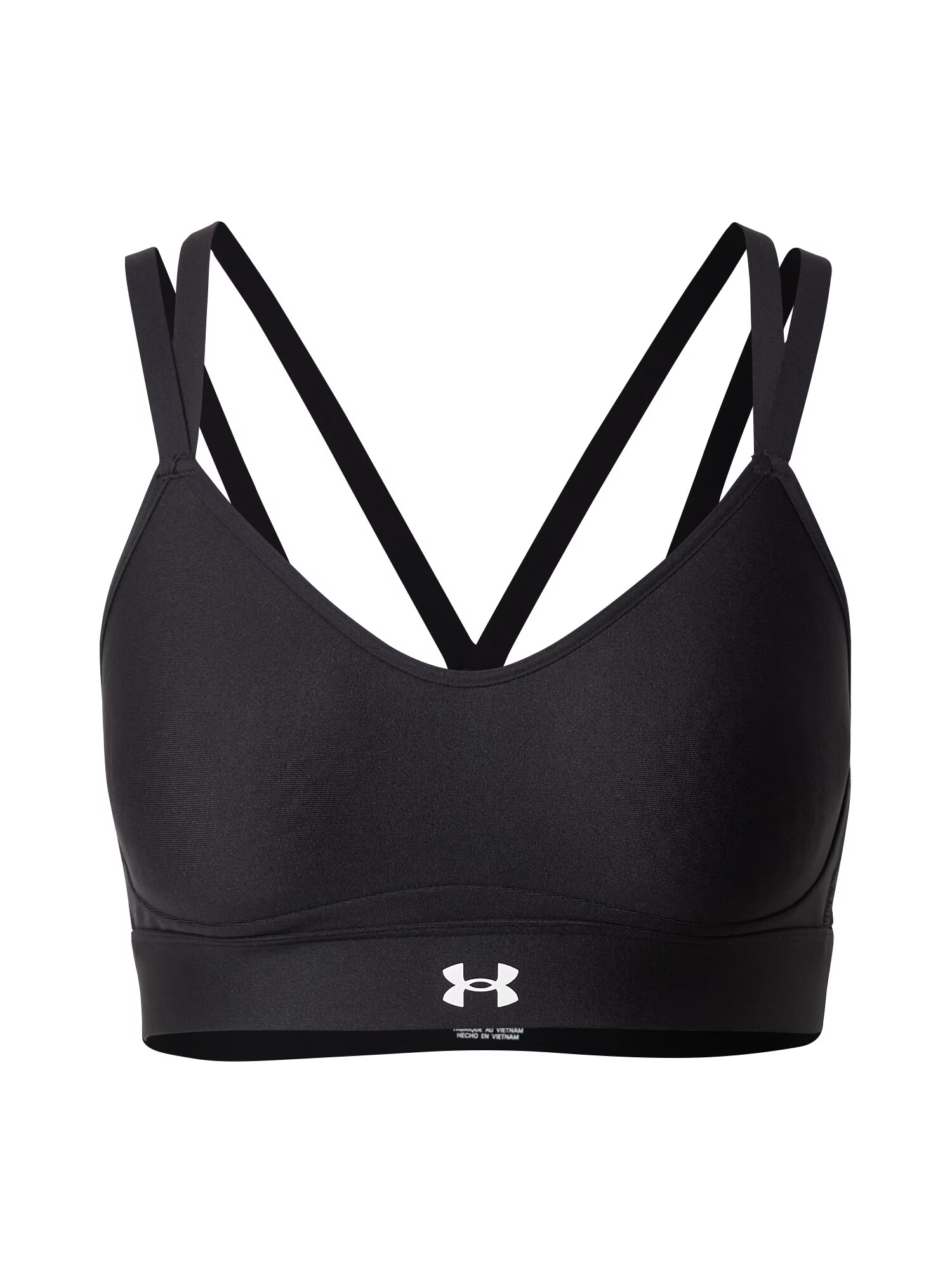 UNDER ARMOUR Športni nederček 'Infinity' črna / bela - Pepit.si