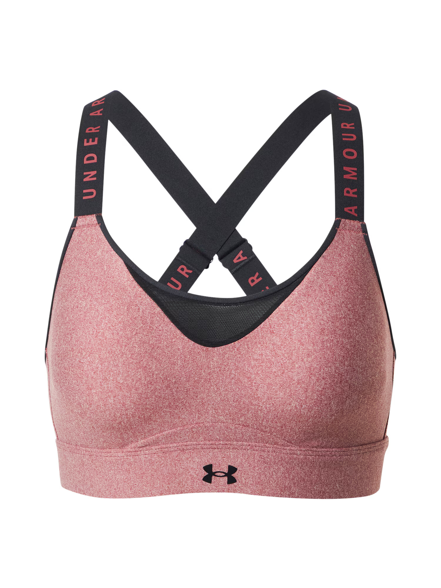 UNDER ARMOUR Športni nederček 'Infinity' rosé / črna - Pepit.si