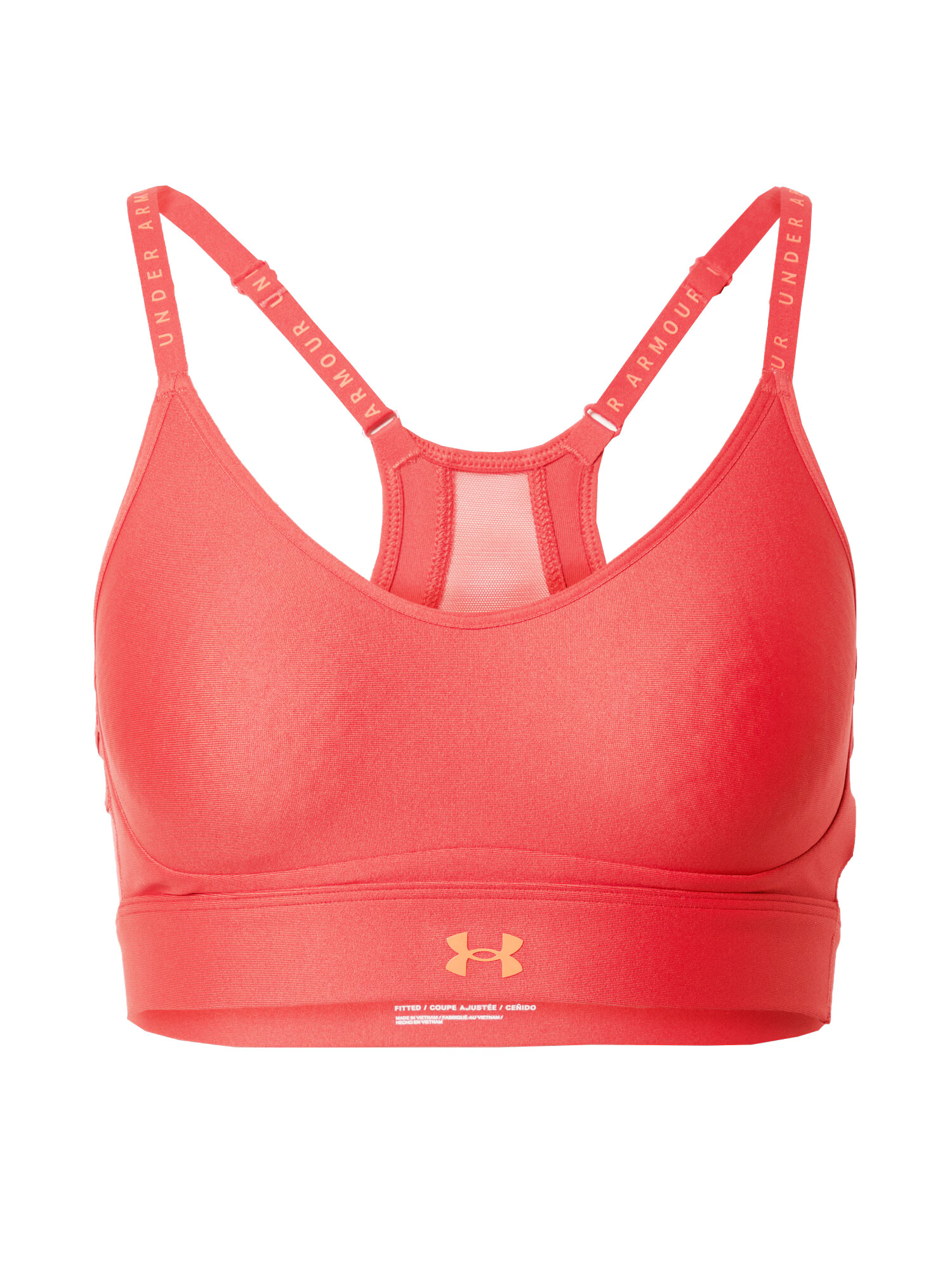 UNDER ARMOUR Športni nederček 'Infinity' marelica / rdeča - Pepit.si