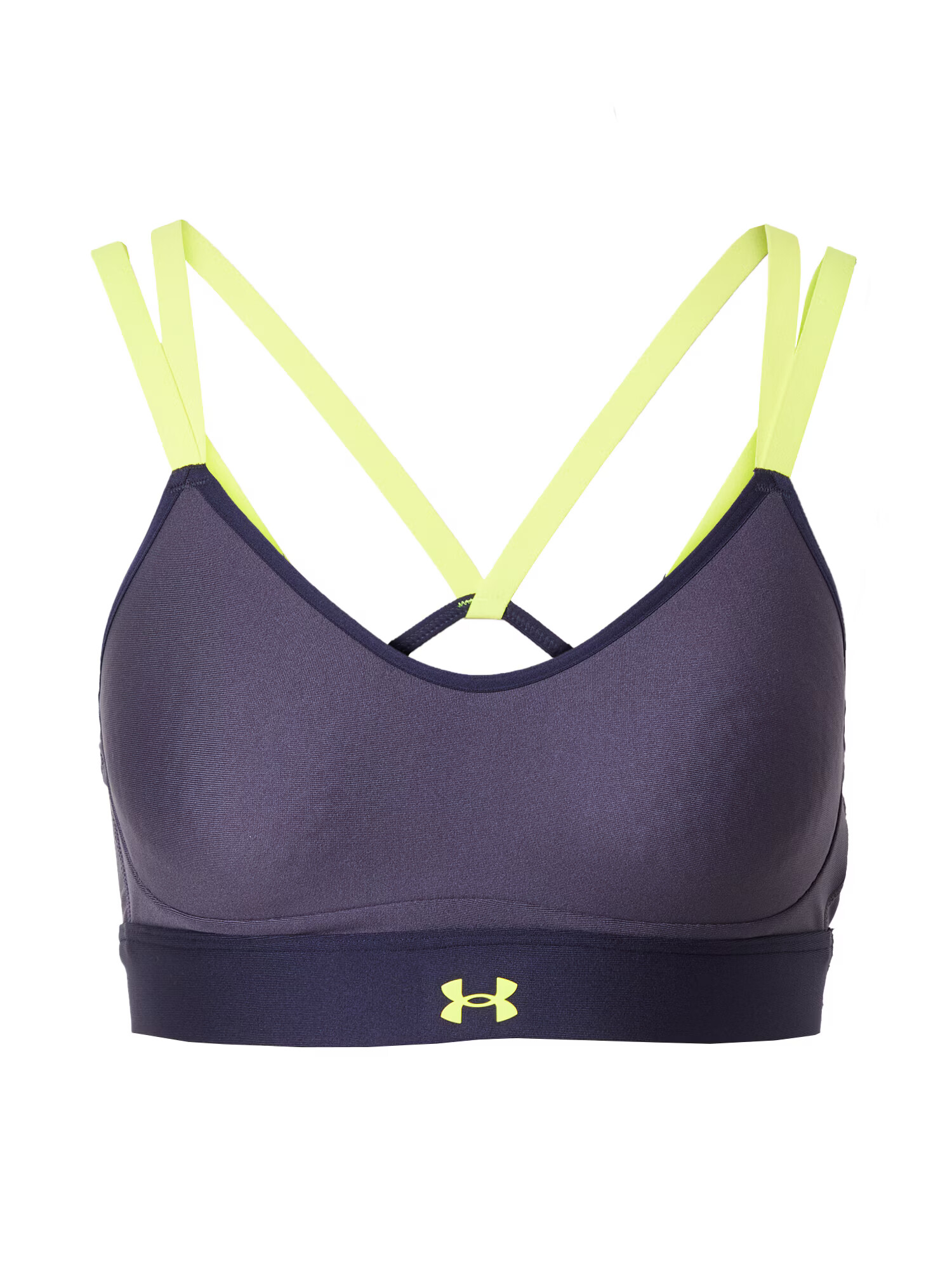 UNDER ARMOUR Športni nederček 'Infinity' neonsko rumena / temno siva - Pepit.si