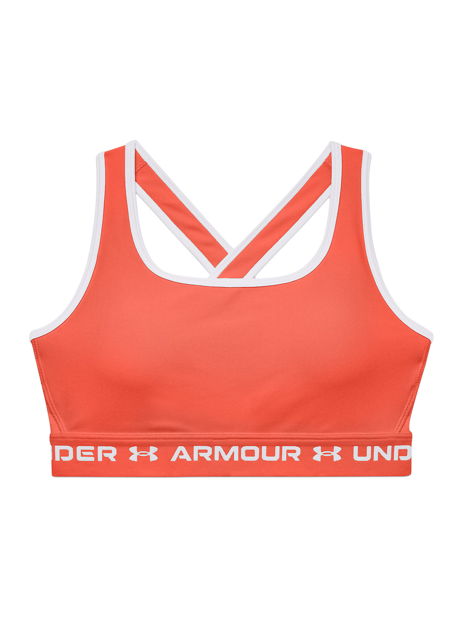 UNDER ARMOUR Športni nederček oranžna / bela - Pepit.si