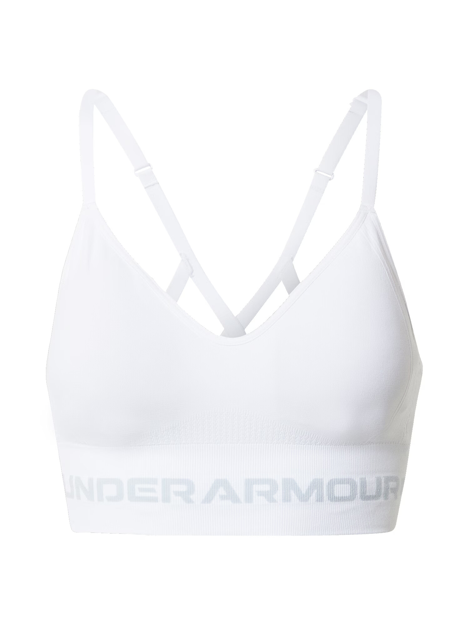 UNDER ARMOUR Športni nederček svetlo siva / bela - Pepit.si