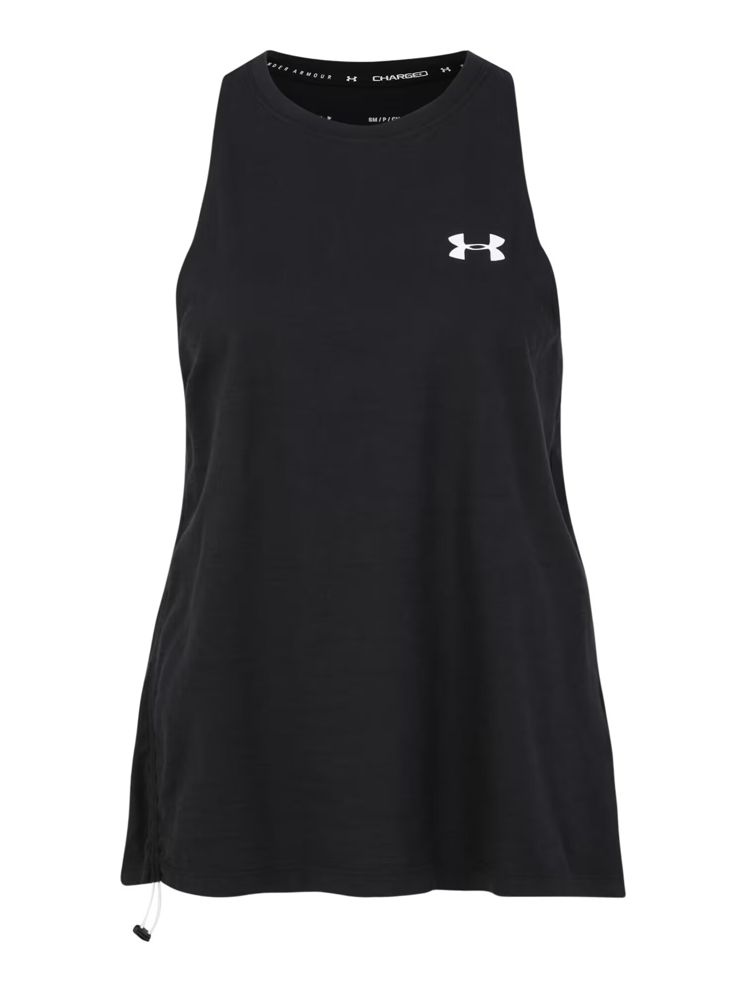 UNDER ARMOUR Športni top črna / bela - Pepit.si