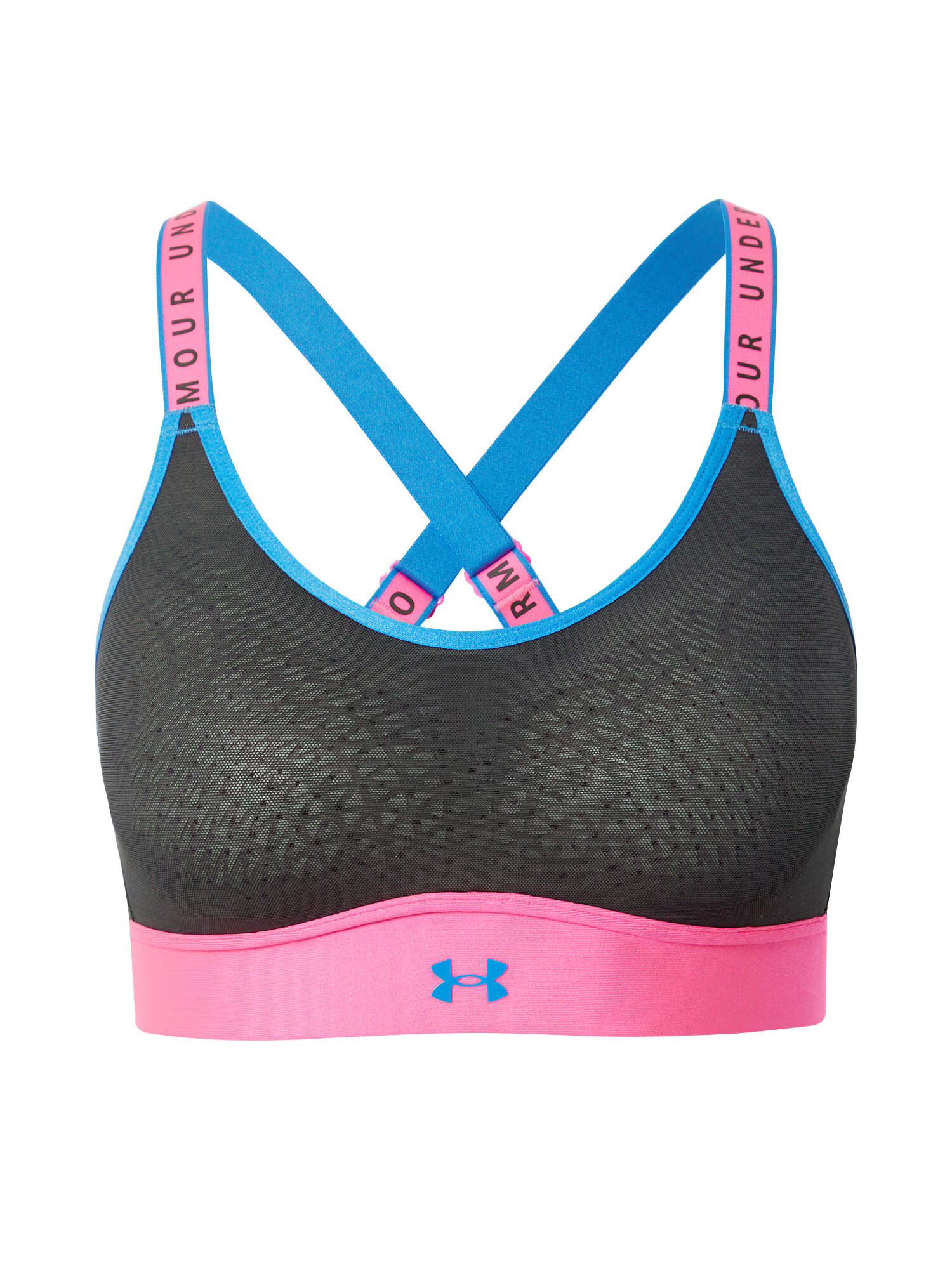 UNDER ARMOUR Športni nederček modra / roza / črna - Pepit.si