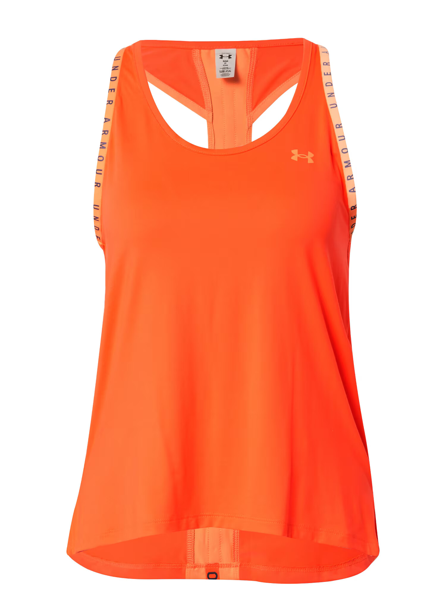 UNDER ARMOUR Športni top mornarska / breskev / temno oranžna - Pepit.si