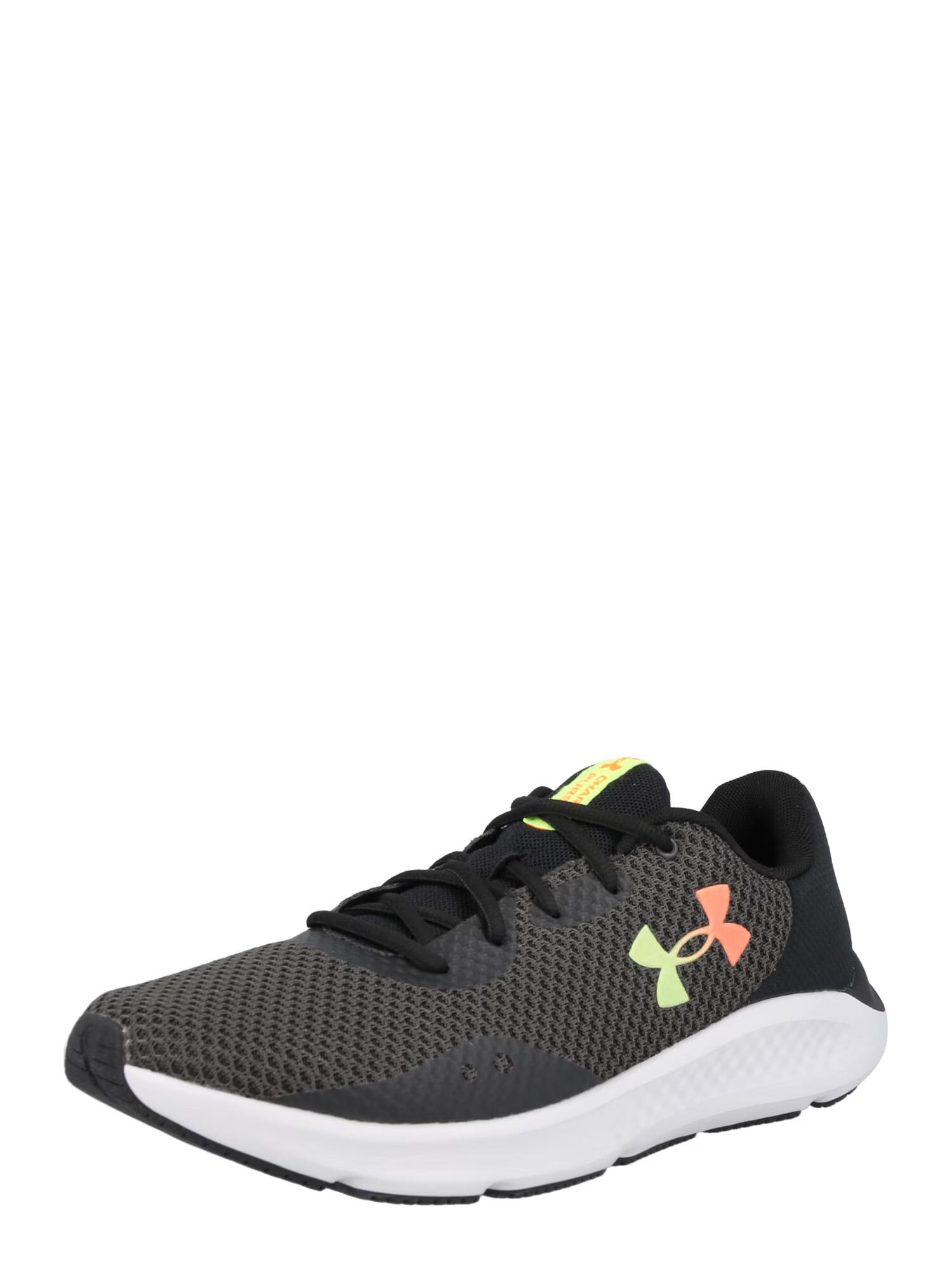 UNDER ARMOUR Tekaški čevelj 'Charged Pursuit 3' siva / losos / neonsko rumena - Pepit.si