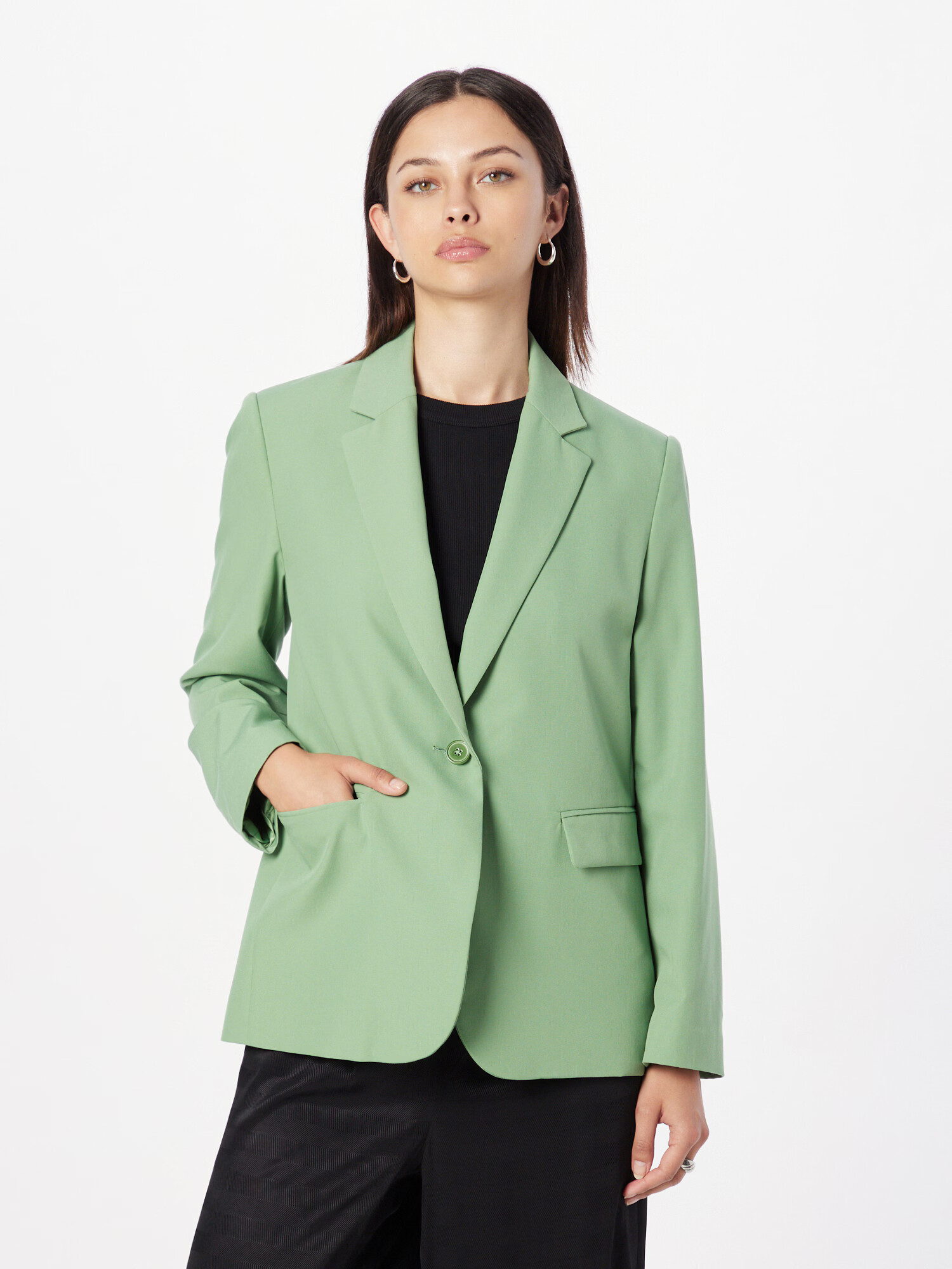 UNITED COLORS OF BENETTON Blazer pastelno zelena - Pepit.si