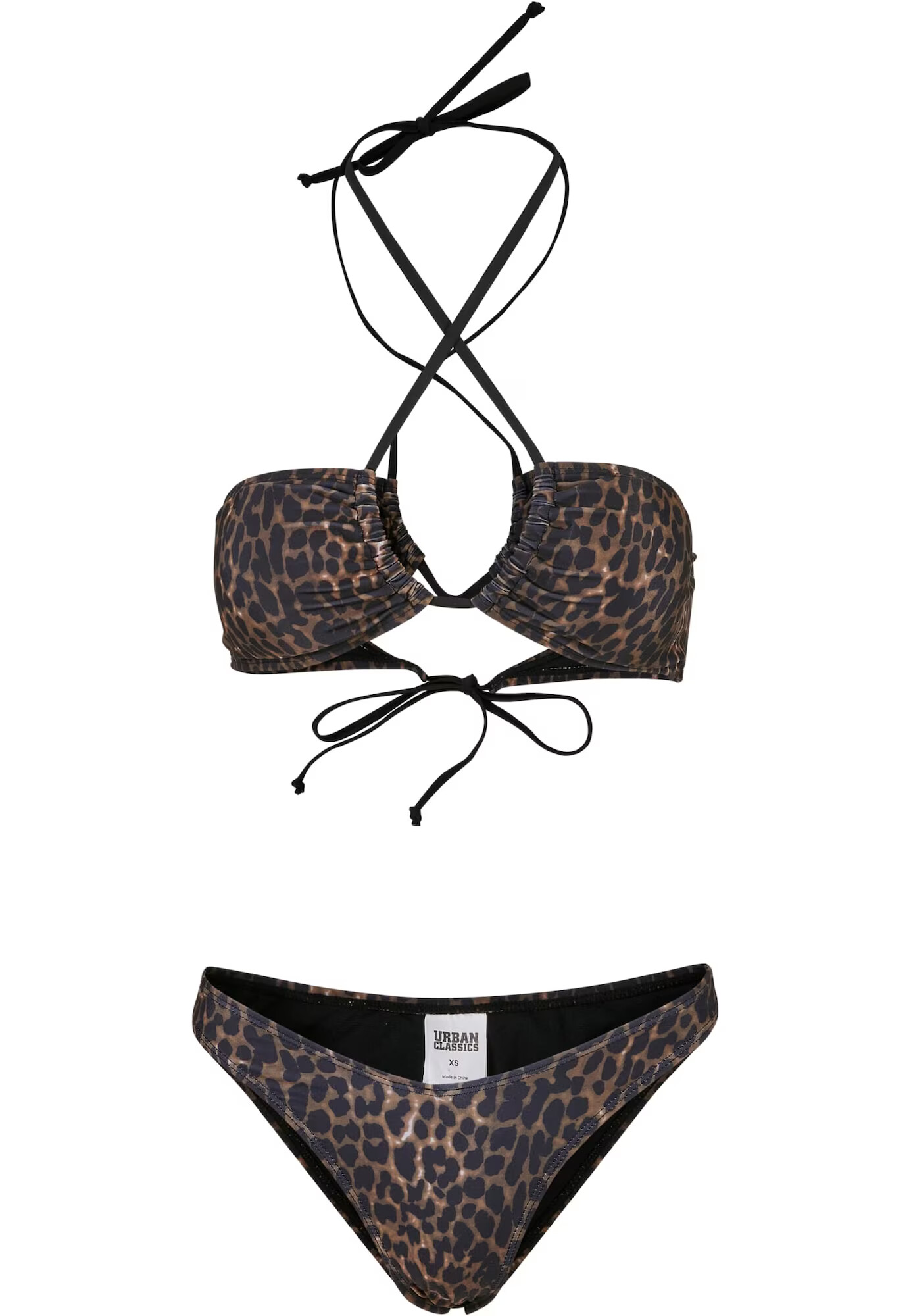 Urban Classics Bikini brokat / črna - Pepit.si