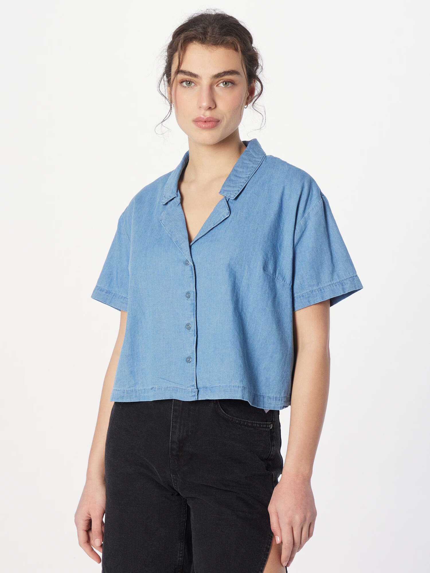 Urban Classics Bluza moder denim - Pepit.si