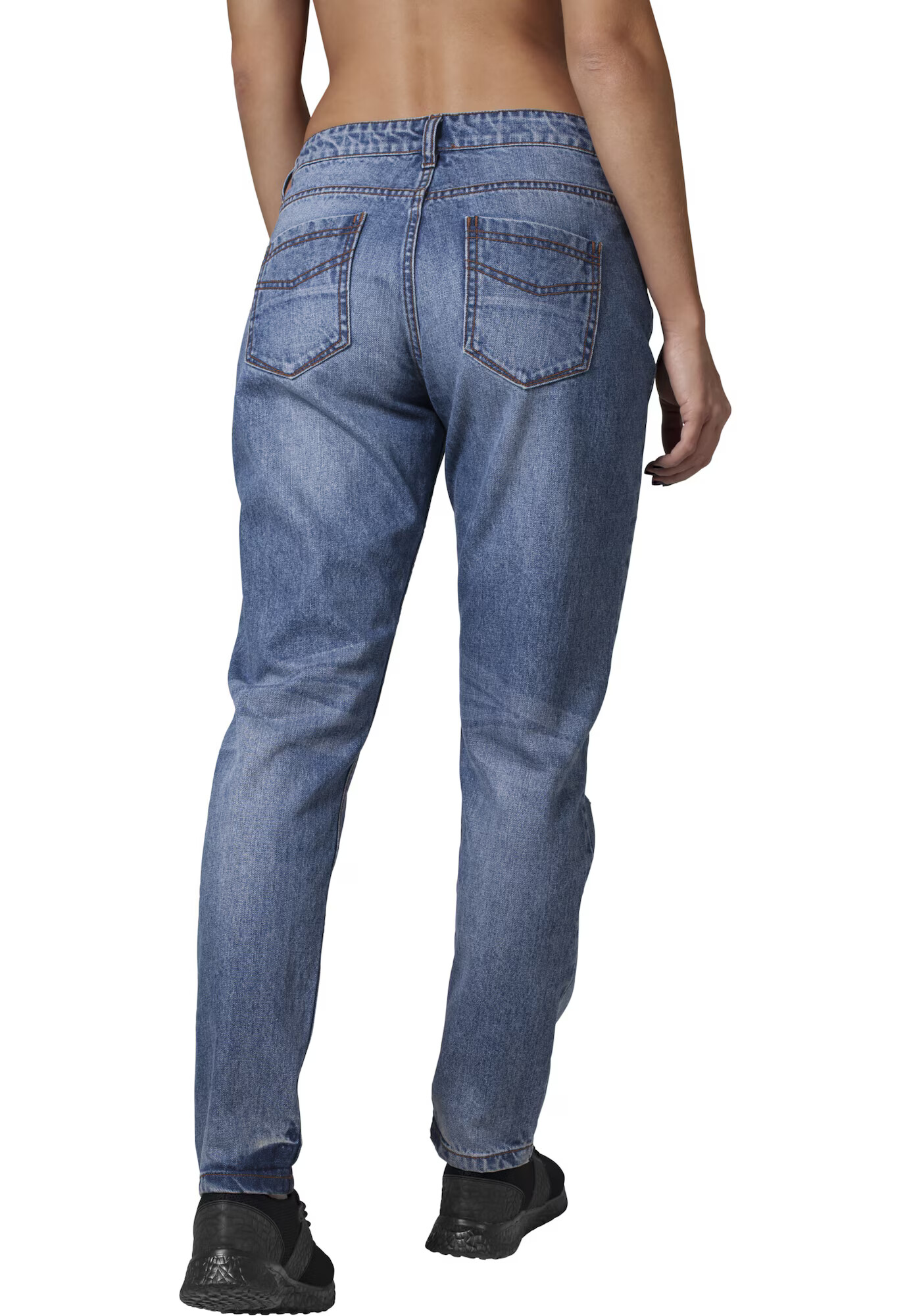 Urban Classics Kavbojke 'Boyfriend' moder denim - Pepit.si