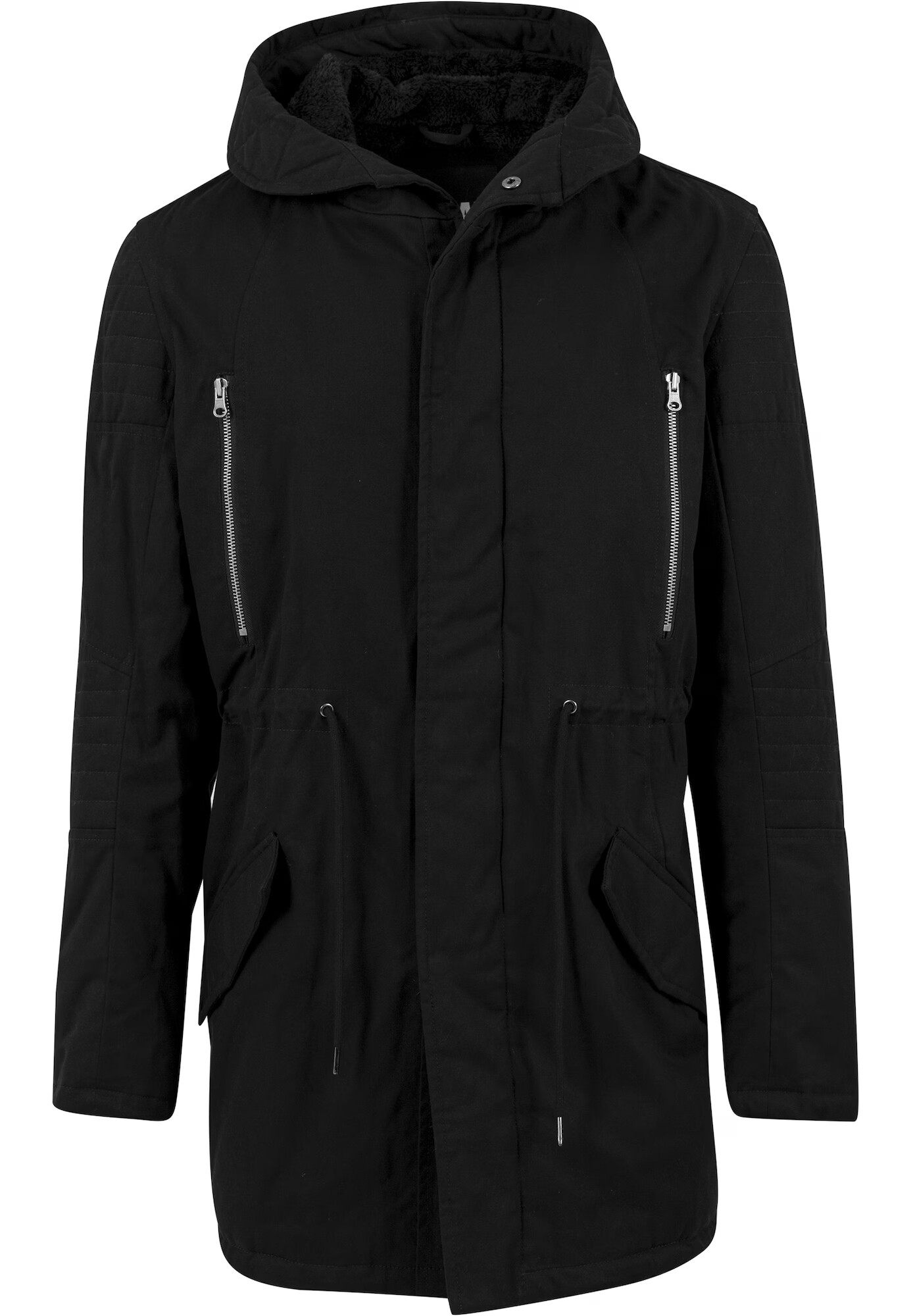 Urban Classics Parka črna - Pepit.si