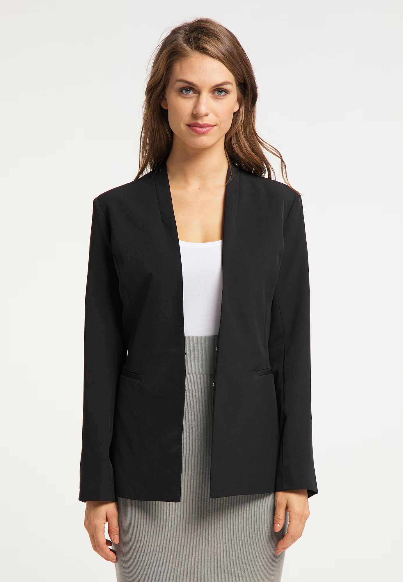 usha BLACK LABEL Blazer črna - Pepit.si