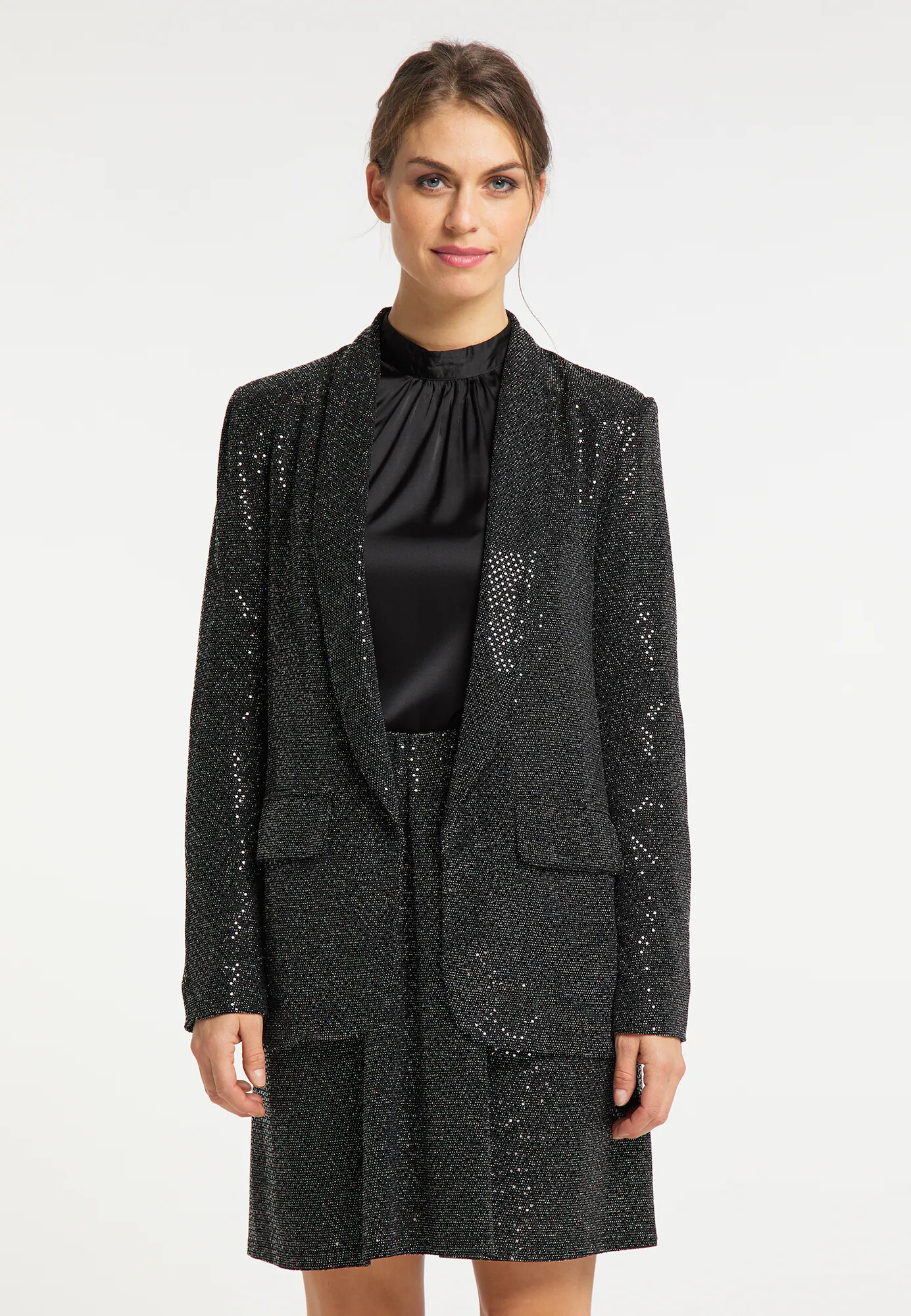 usha BLACK LABEL Blazer srebrna - Pepit.si