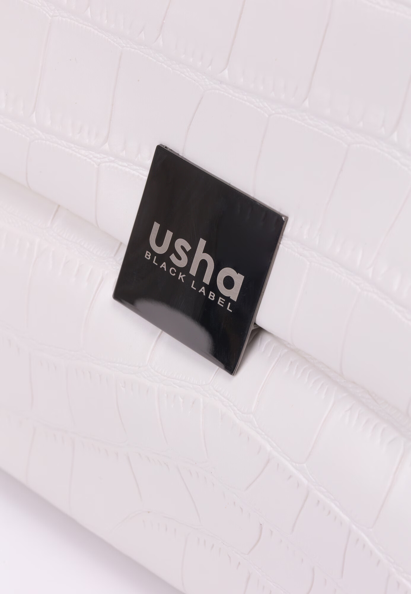 usha BLACK LABEL Torba za čez ramo črna / off-bela - Pepit.si