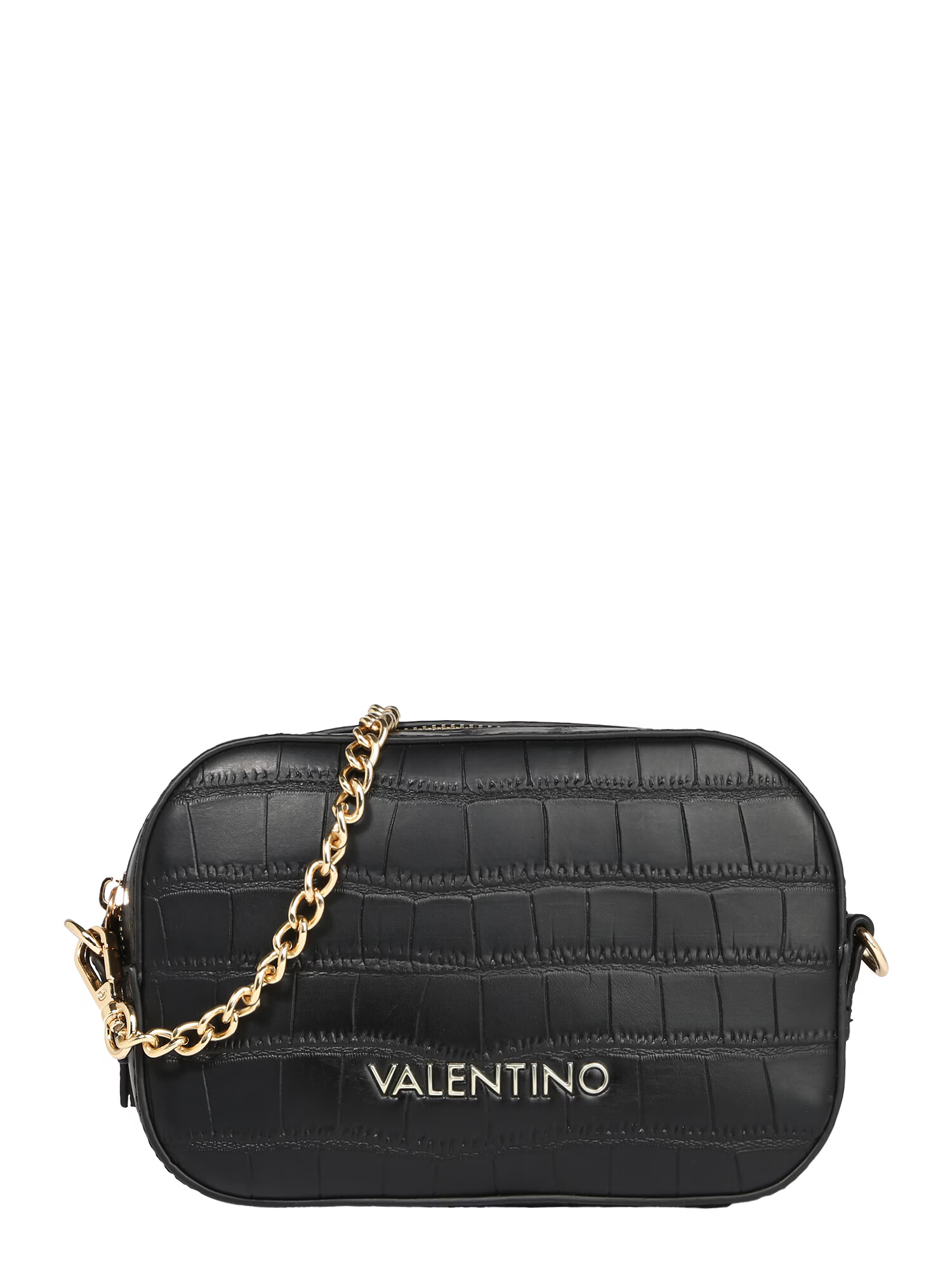 Valentino Bags Torba za čez ramo 'Juniper' črna / zlata - Pepit.si