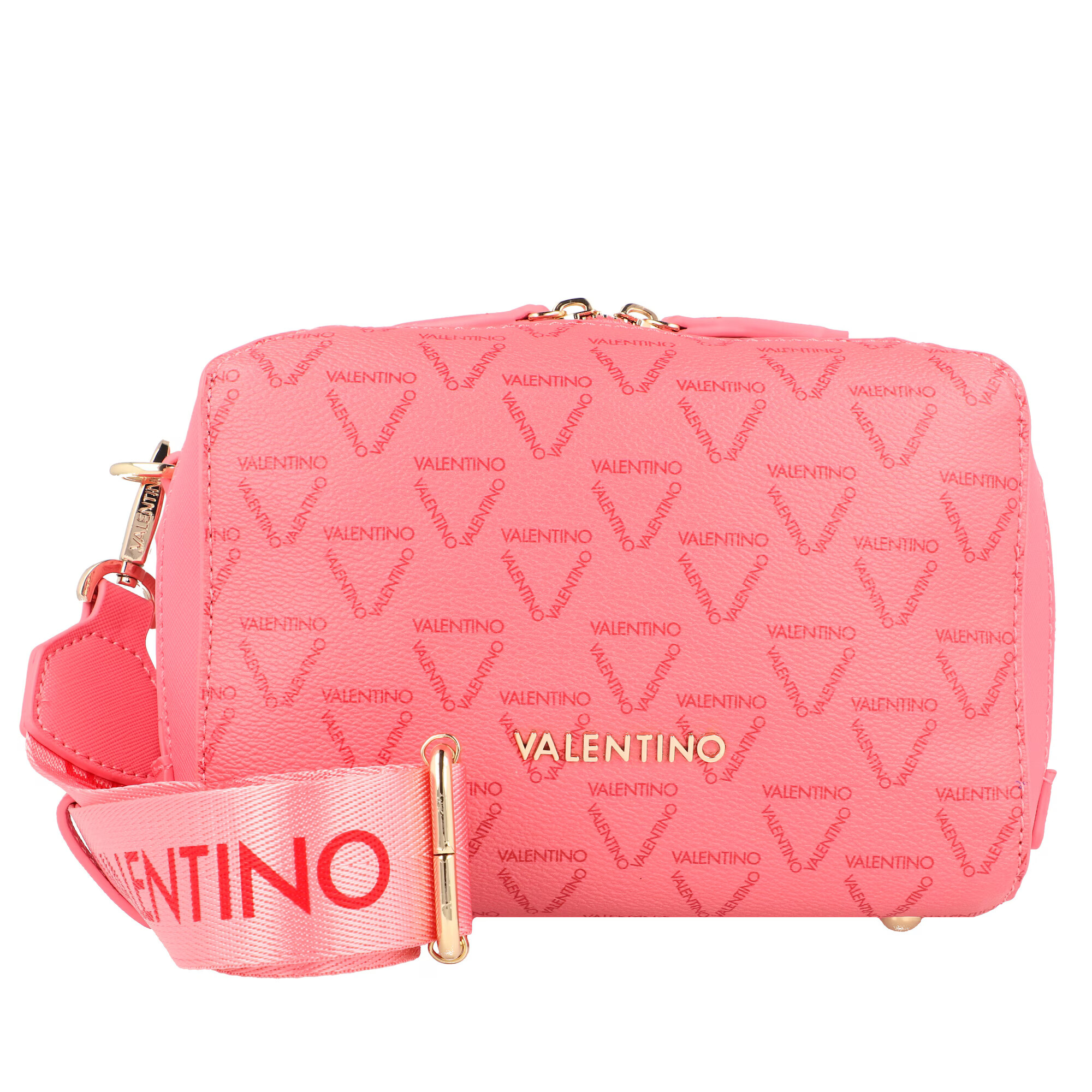 Valentino Bags Torba za čez ramo 'Pattie' svetlo roza / pitaja / ognjeno rdeča - Pepit.si