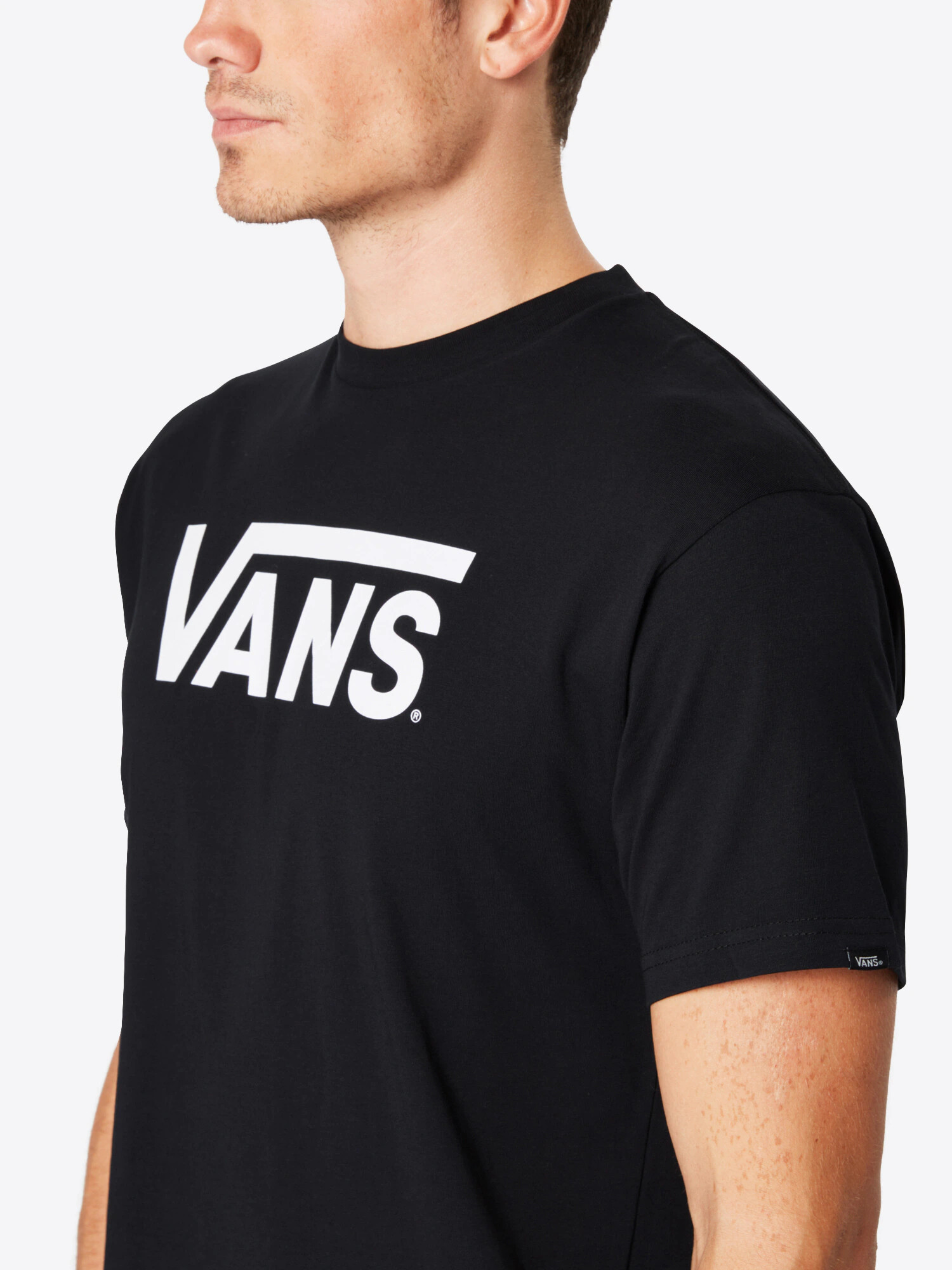 VANS Majica črna / bela - Pepit.si