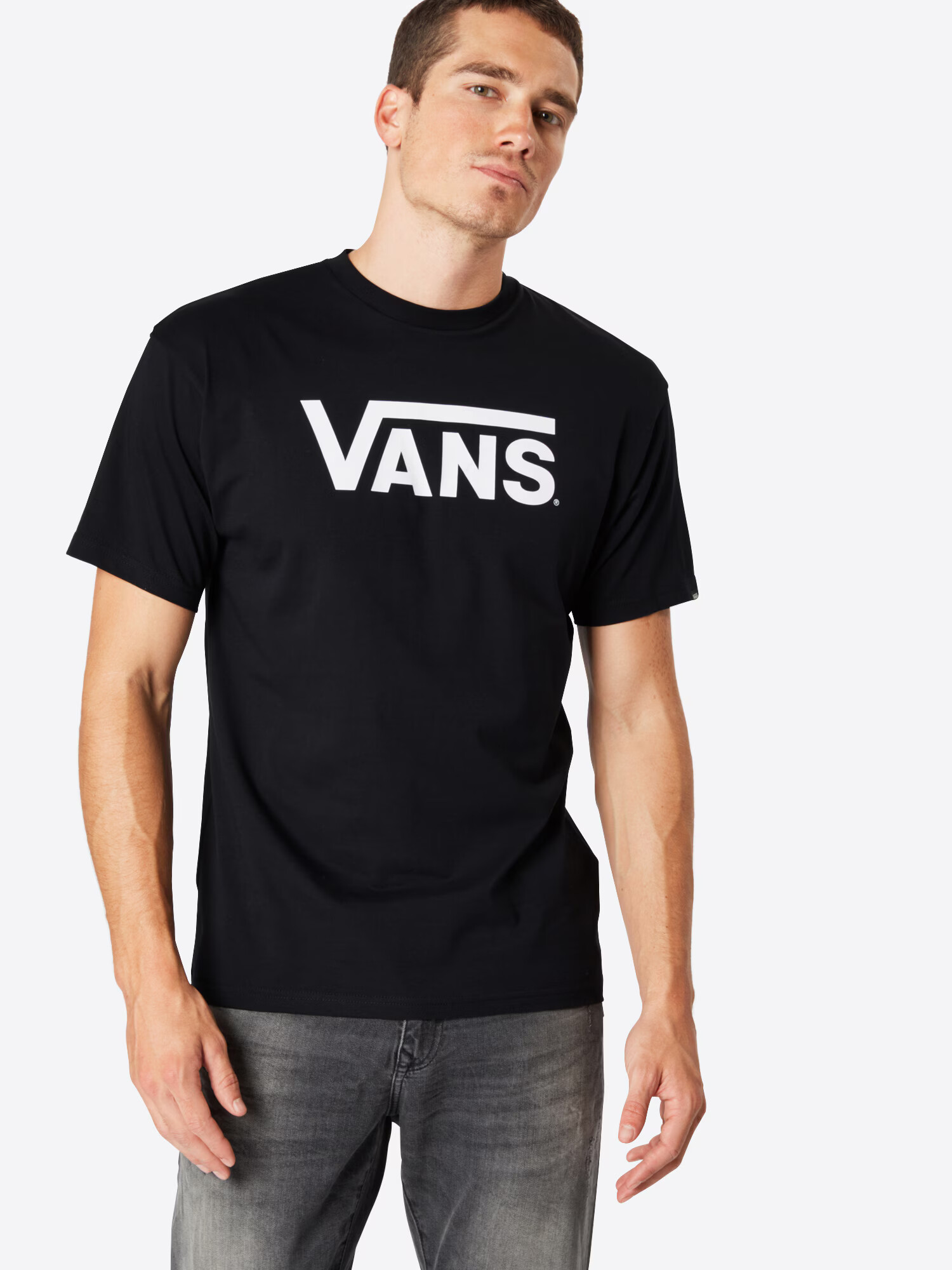 VANS Majica črna / bela - Pepit.si