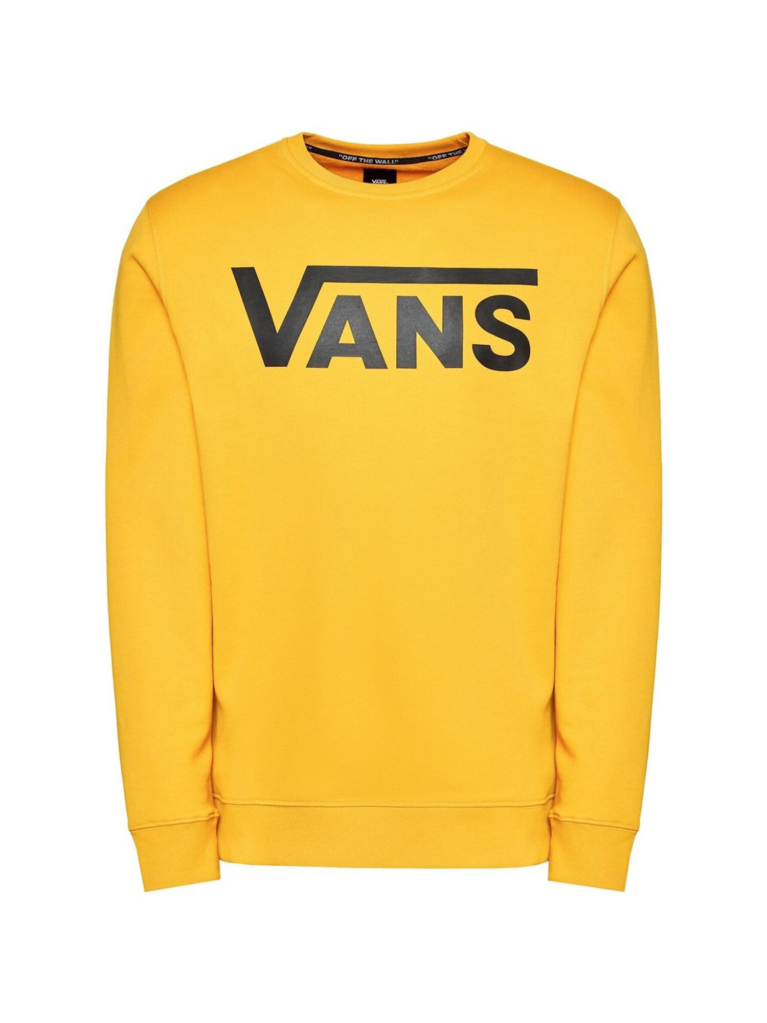 VANS Majica 'CLASSIC CREW II' rumena / črna - Pepit.si