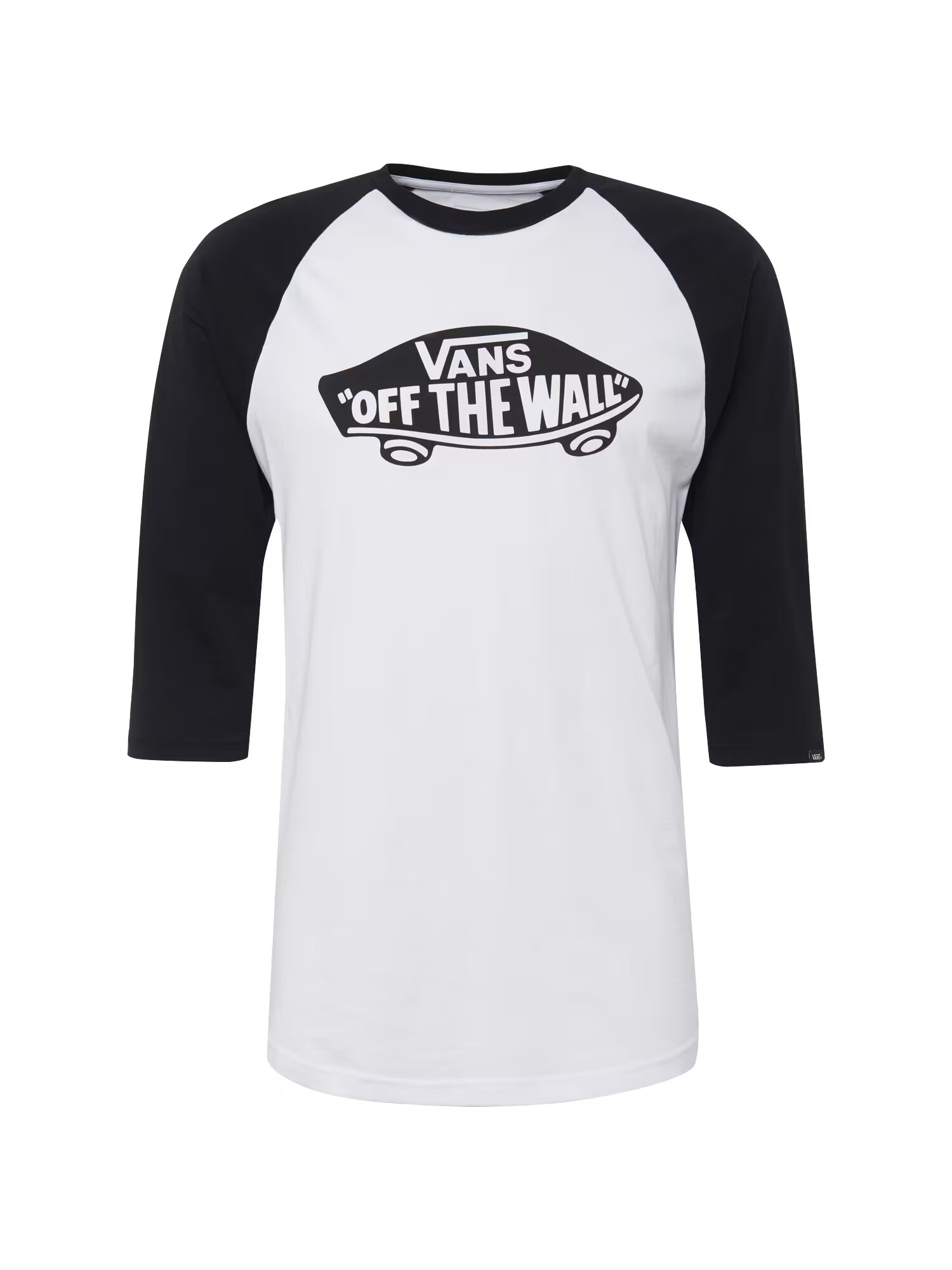 VANS Majica 'OTW RAGLAN' črna / bela - Pepit.si