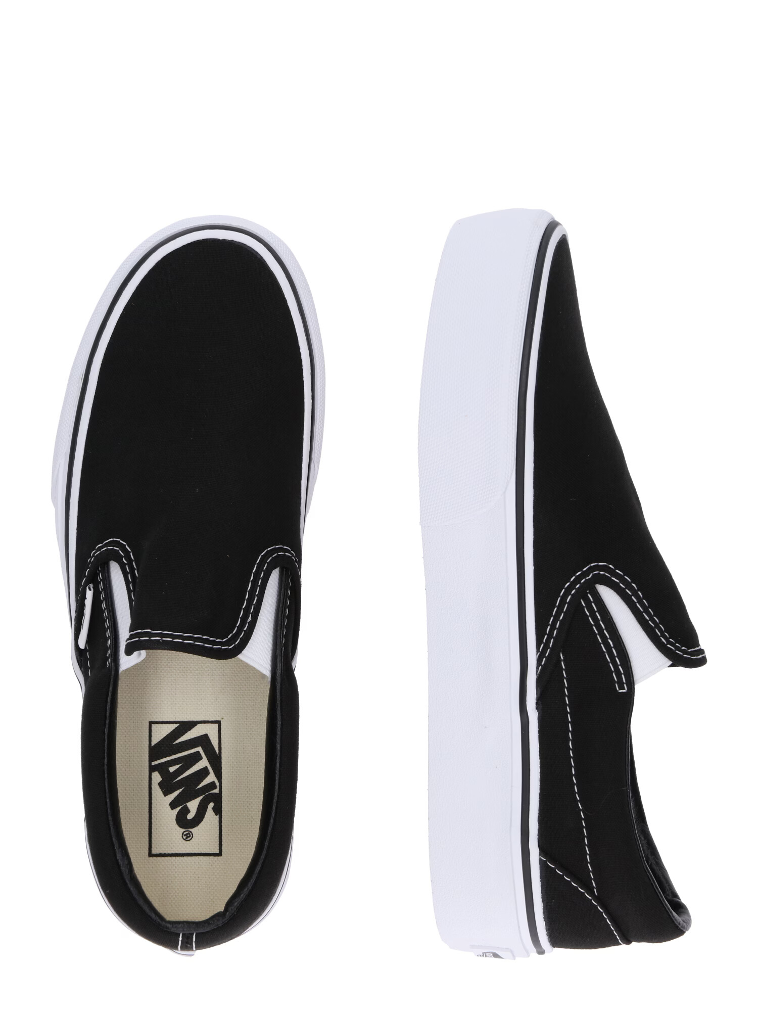 VANS Natikač 'UA Classic Slip-On Platform' črna - Pepit.si