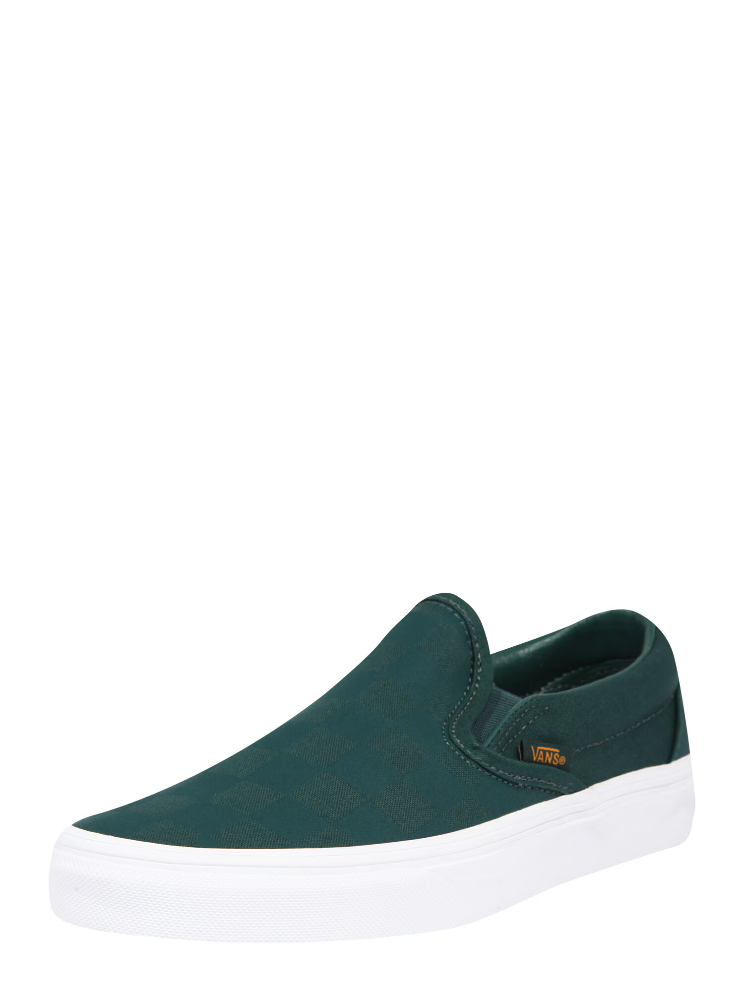 VANS Natikač 'UA Classic Slip-On' temno zelena / bela - Pepit.si