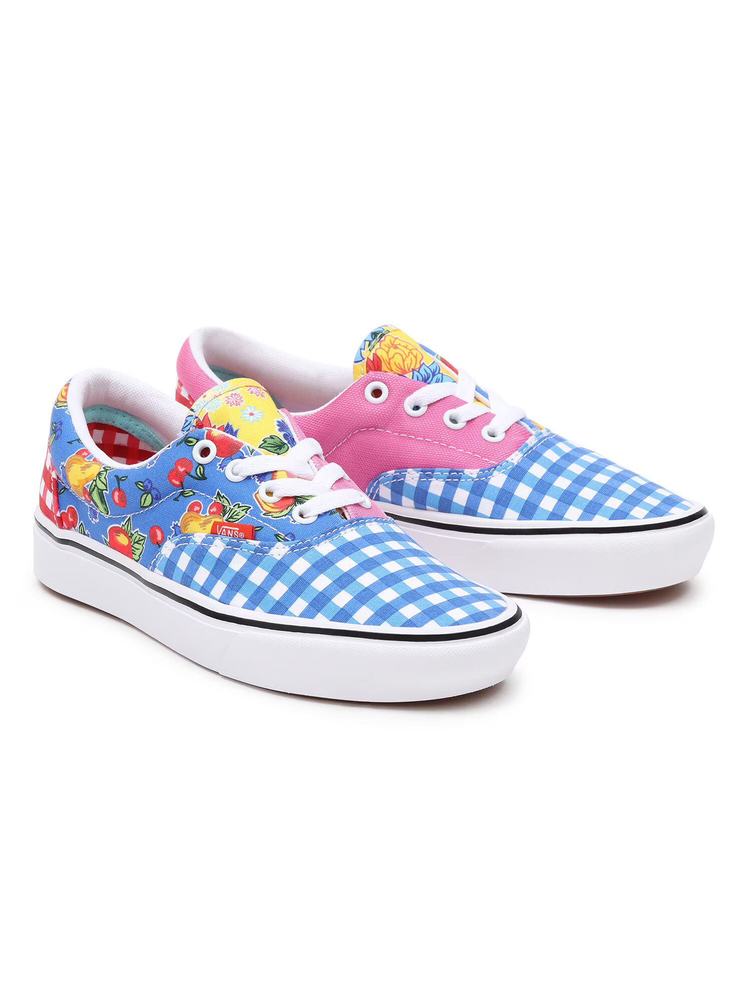 VANS Nizke superge 'ComfyCush' modra / rumena / roza / rdeča - Pepit.si