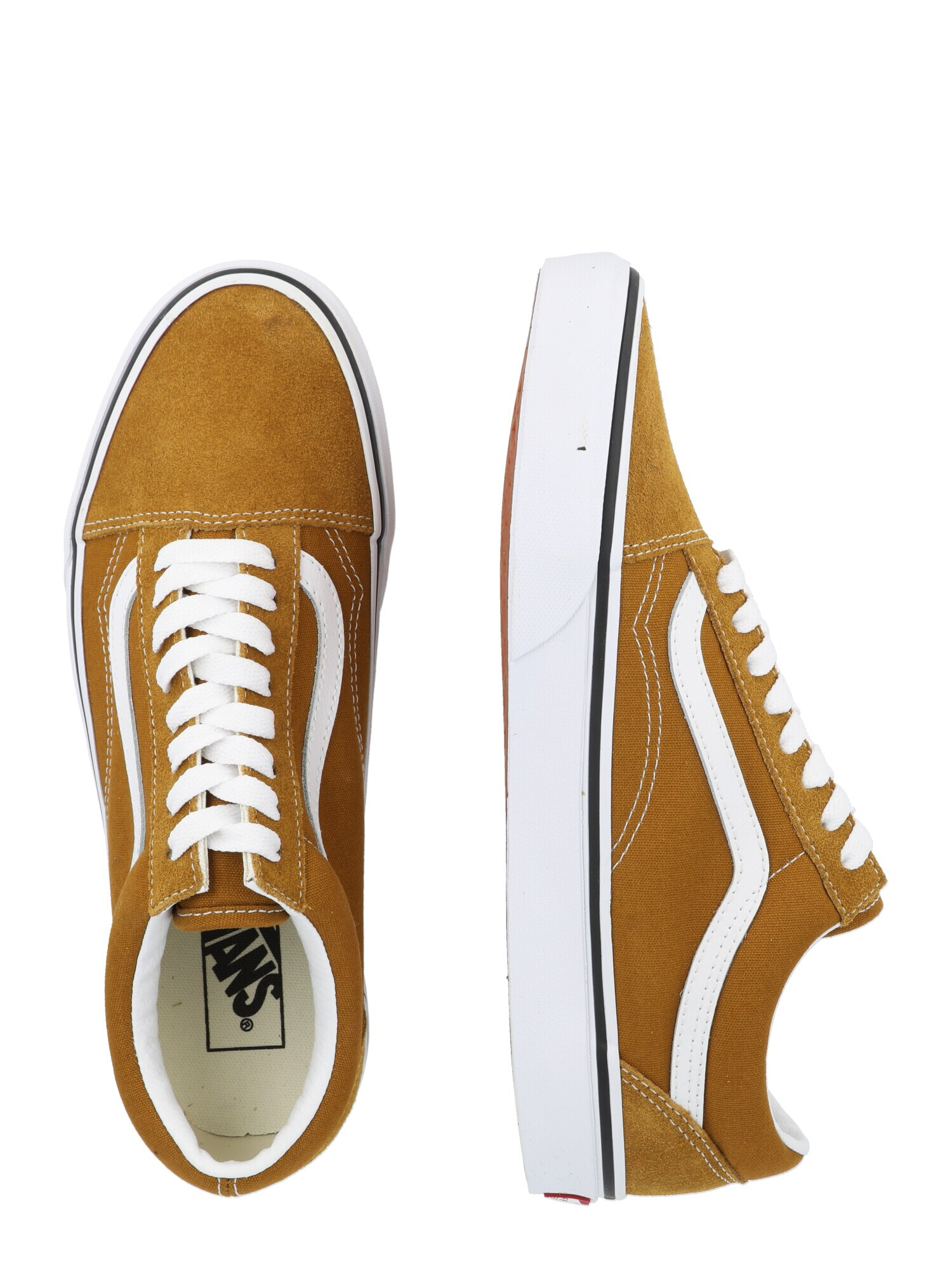 VANS Nizke superge karamel / bela - Pepit.si