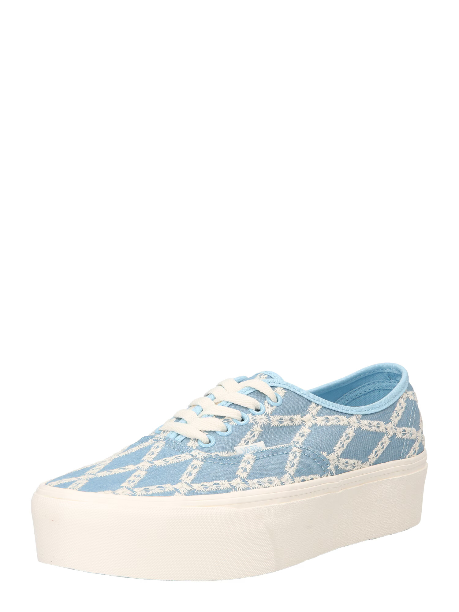 VANS Nizke superge moder denim / bela - Pepit.si