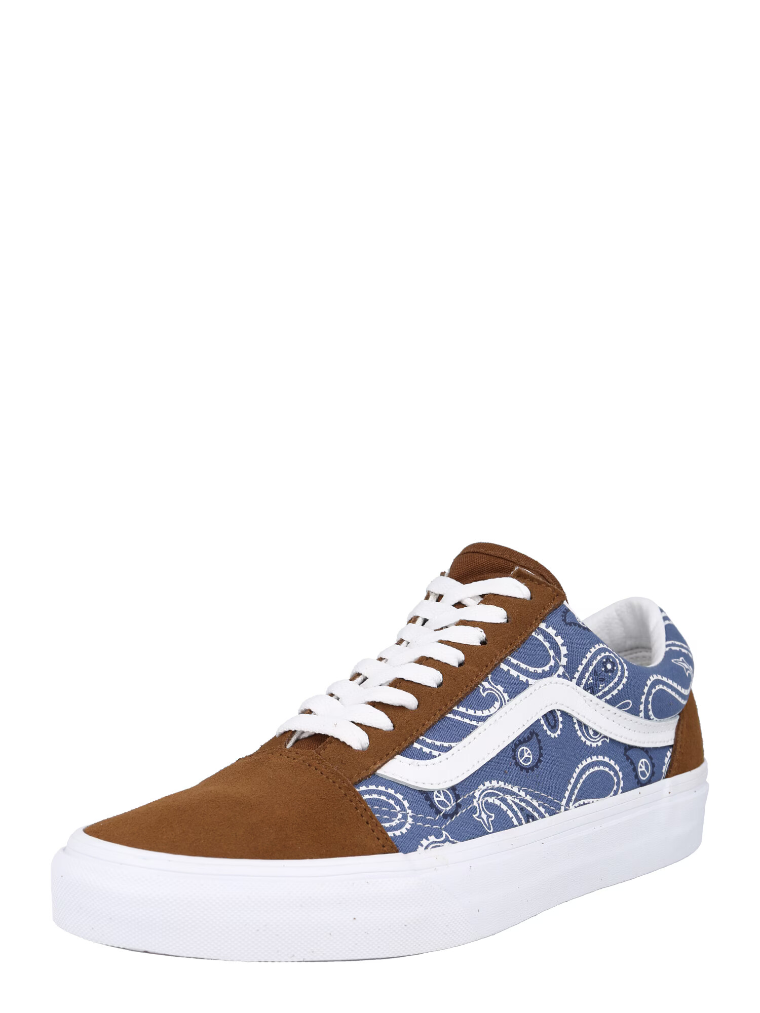 VANS Nizke superge 'Old Skool' marine / zelena / oliva / bela - Pepit.si