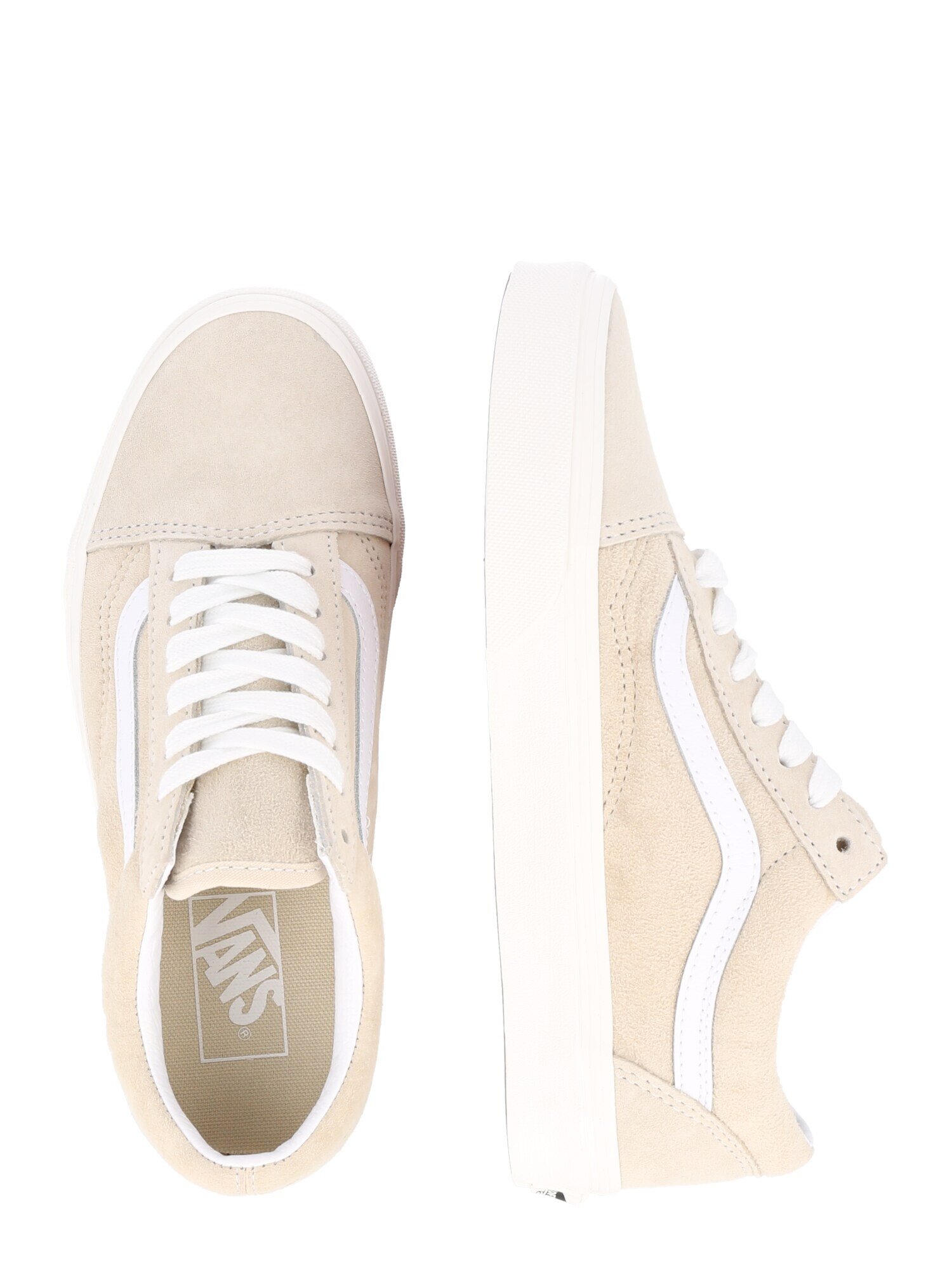 VANS Nizke superge 'Old Skool' bež / bela - Pepit.si