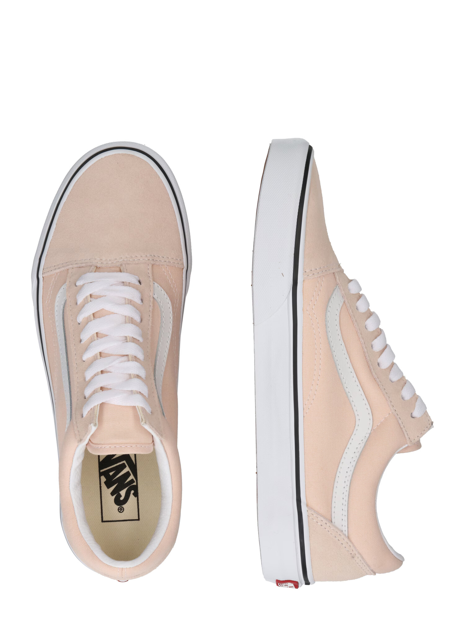 VANS Nizke superge 'OLD SKOOL' breskev / bela - Pepit.si