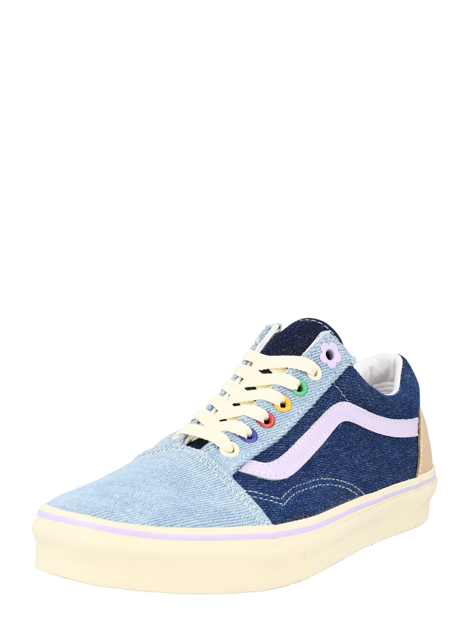 VANS Nizke superge 'Old Skool' moder denim / svetlo modra / bela - Pepit.si