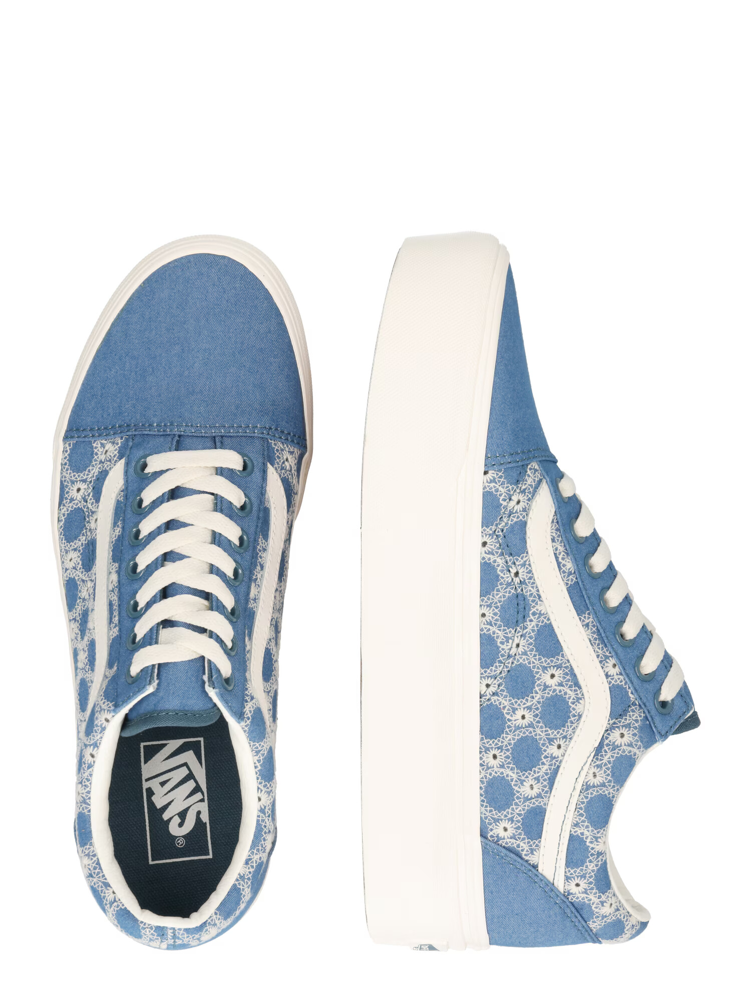 VANS Nizke superge 'Old Skool' modra / bela - Pepit.si