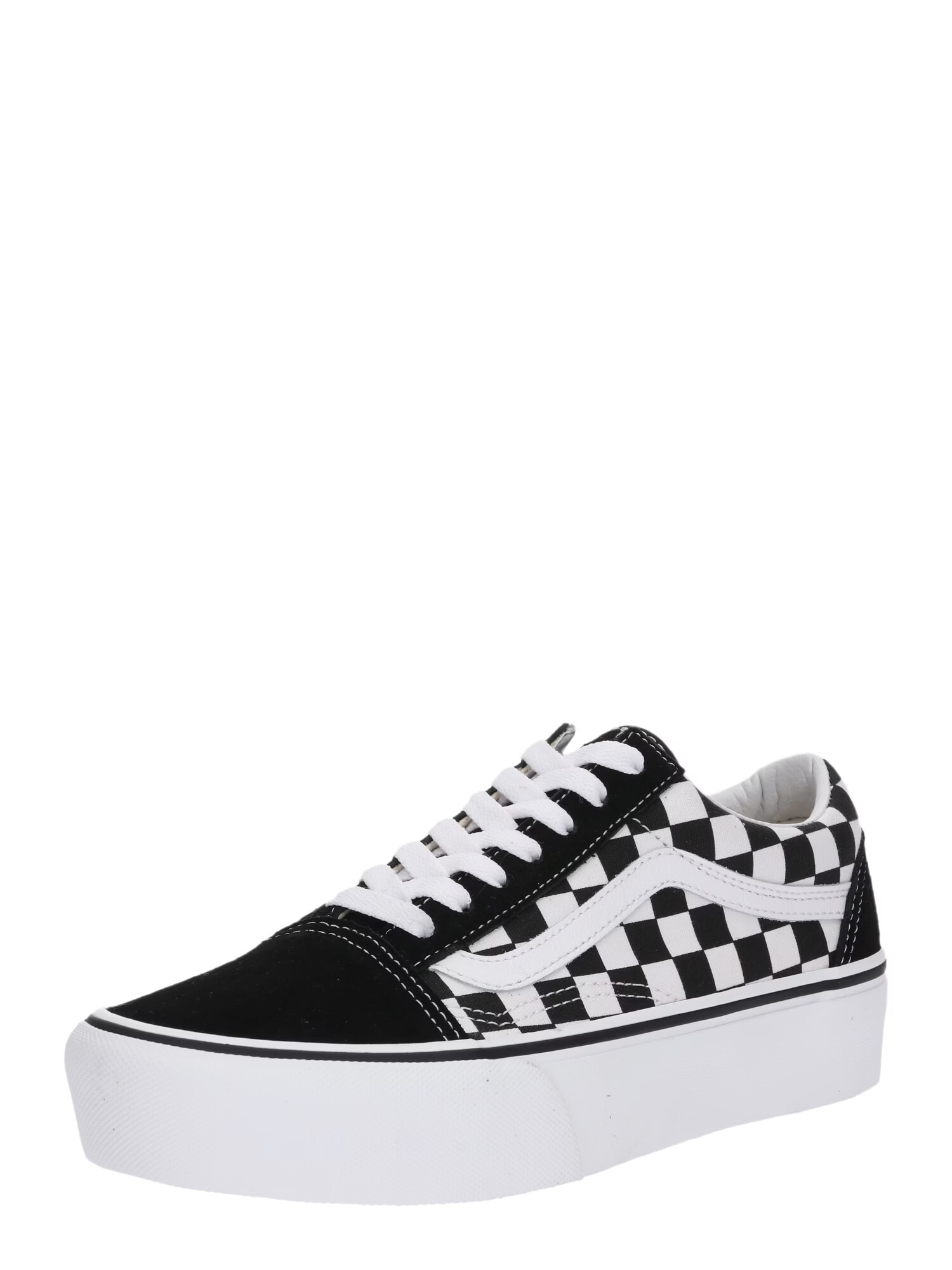 VANS Nizke superge 'Old Skool Platform' črna / bela - Pepit.si