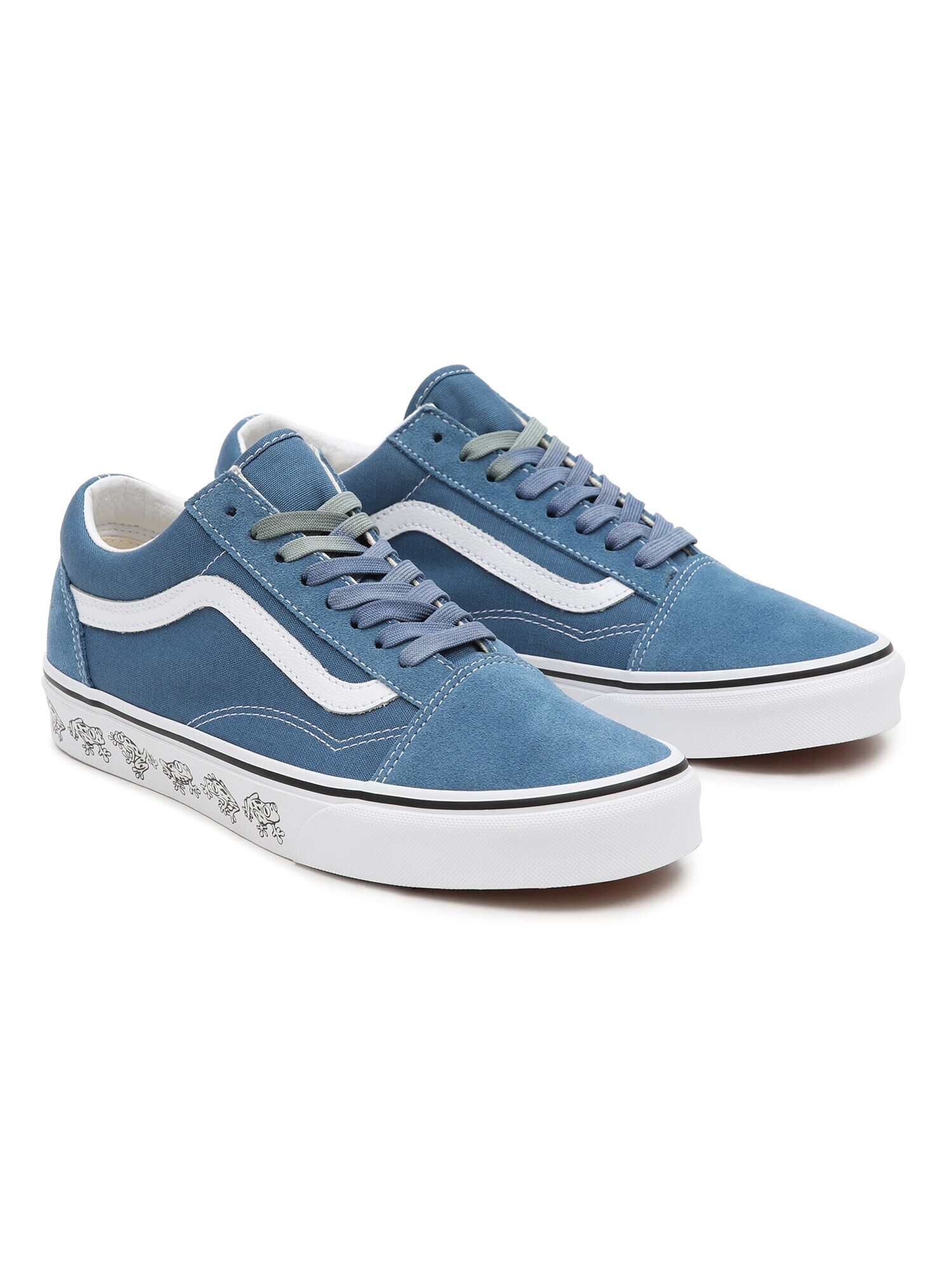 VANS Nizke superge 'Old Skool' temno siva / črna / bela - Pepit.si