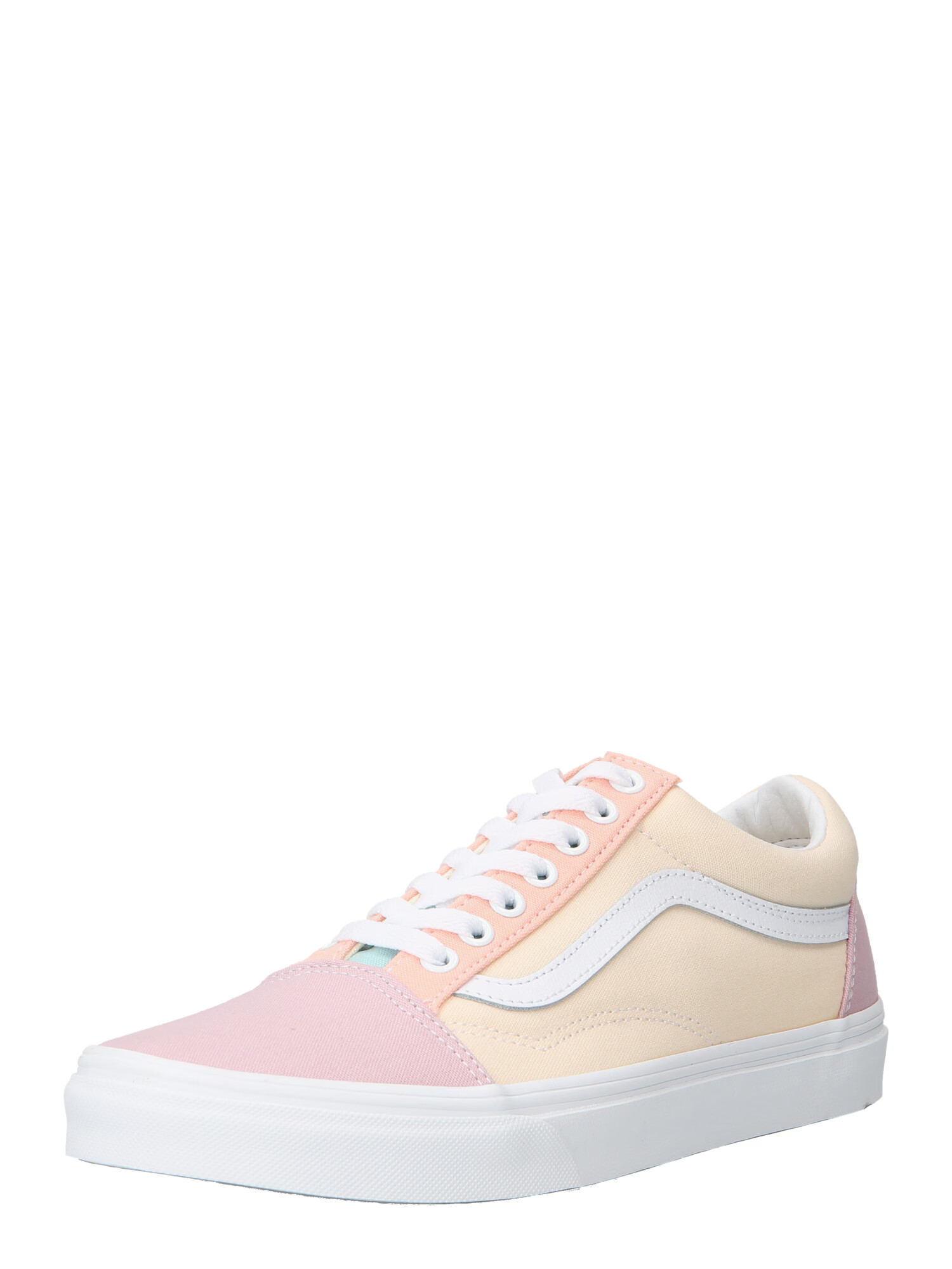 VANS Nizke superge pastelno rumena / pastelno oranžna / roza / bela - Pepit.si