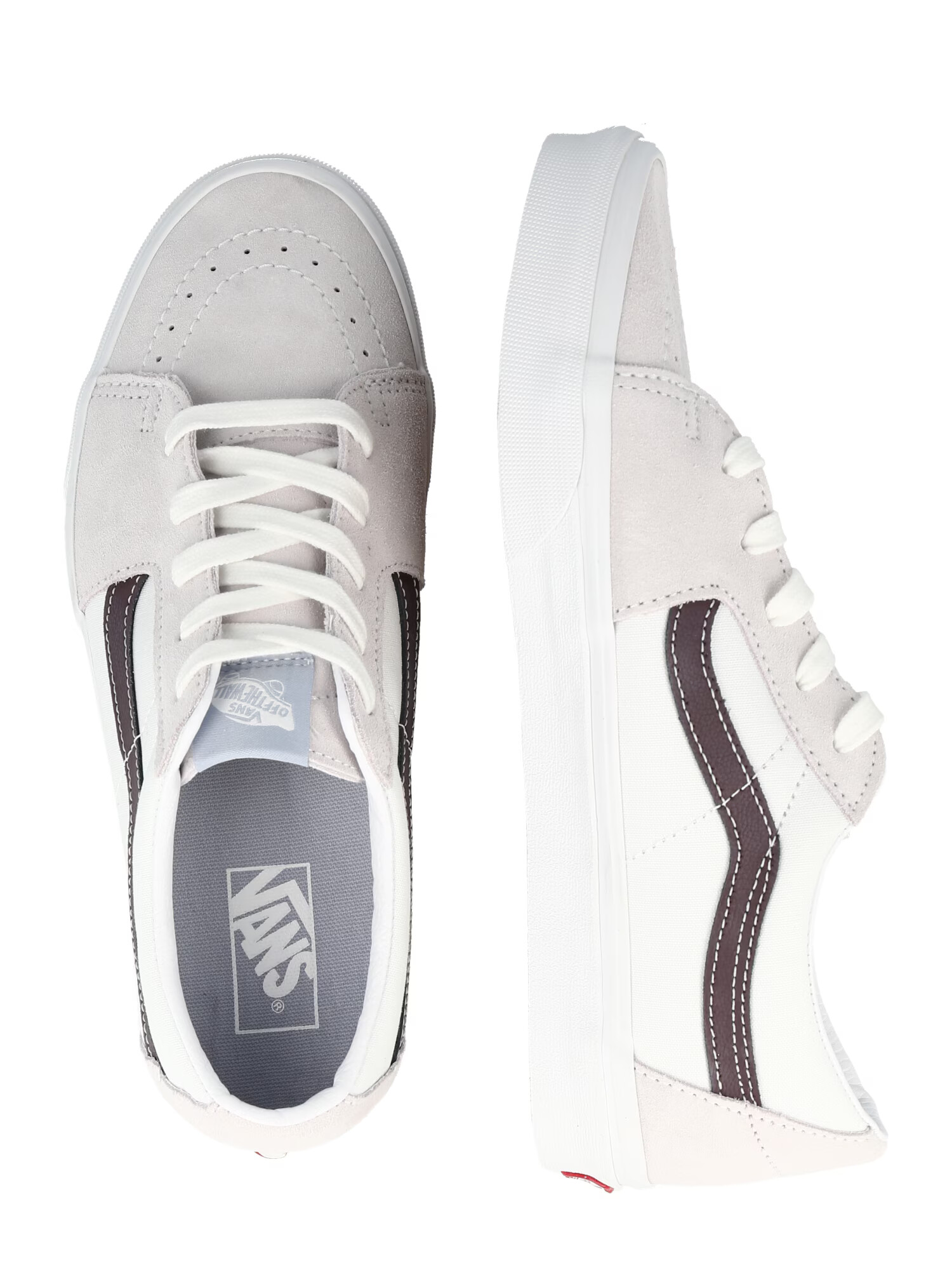 VANS Nizke superge svetlo siva / bela - Pepit.si