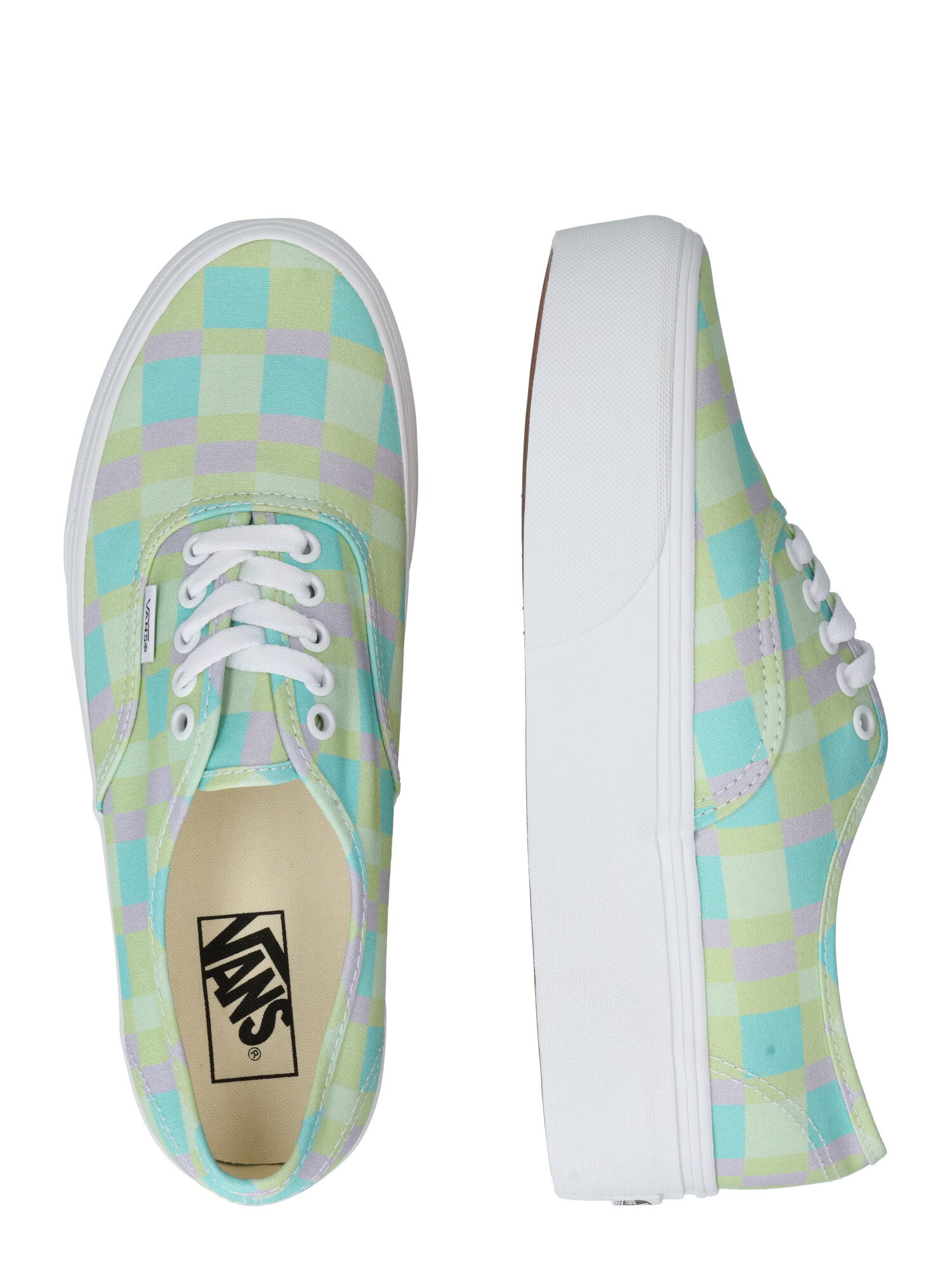 VANS Nizke superge turkizna / meta / svetlo zelena / pastelno lila - Pepit.si