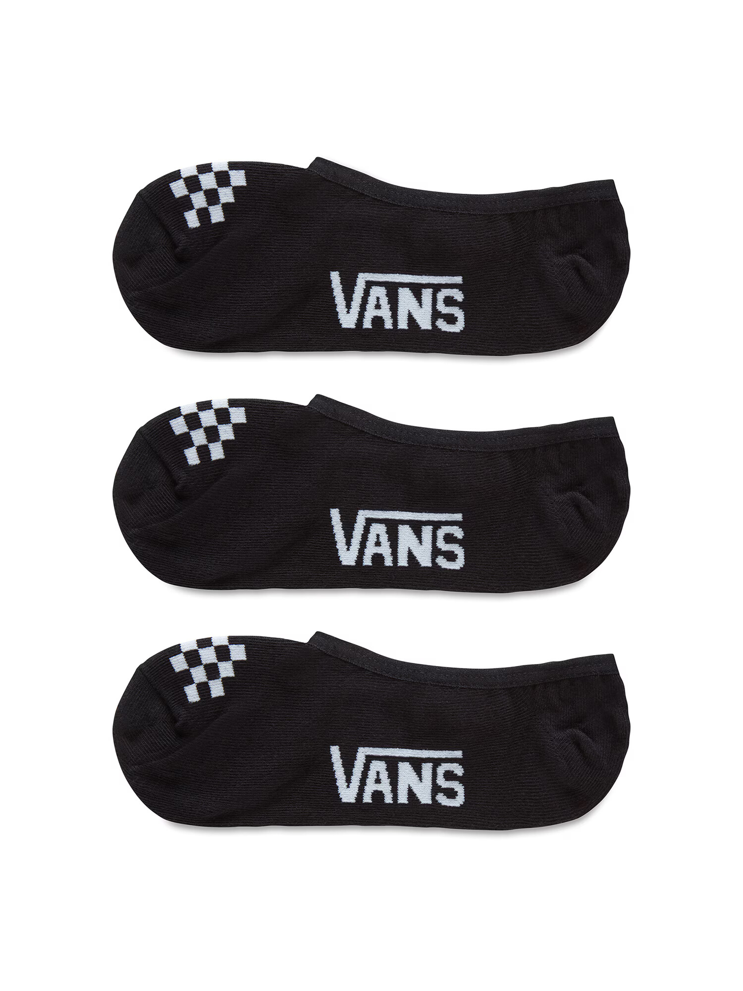 VANS Nogavice 'CLASSIC CANOODLE 6.5-10 3PK' bela / črna - Pepit.si