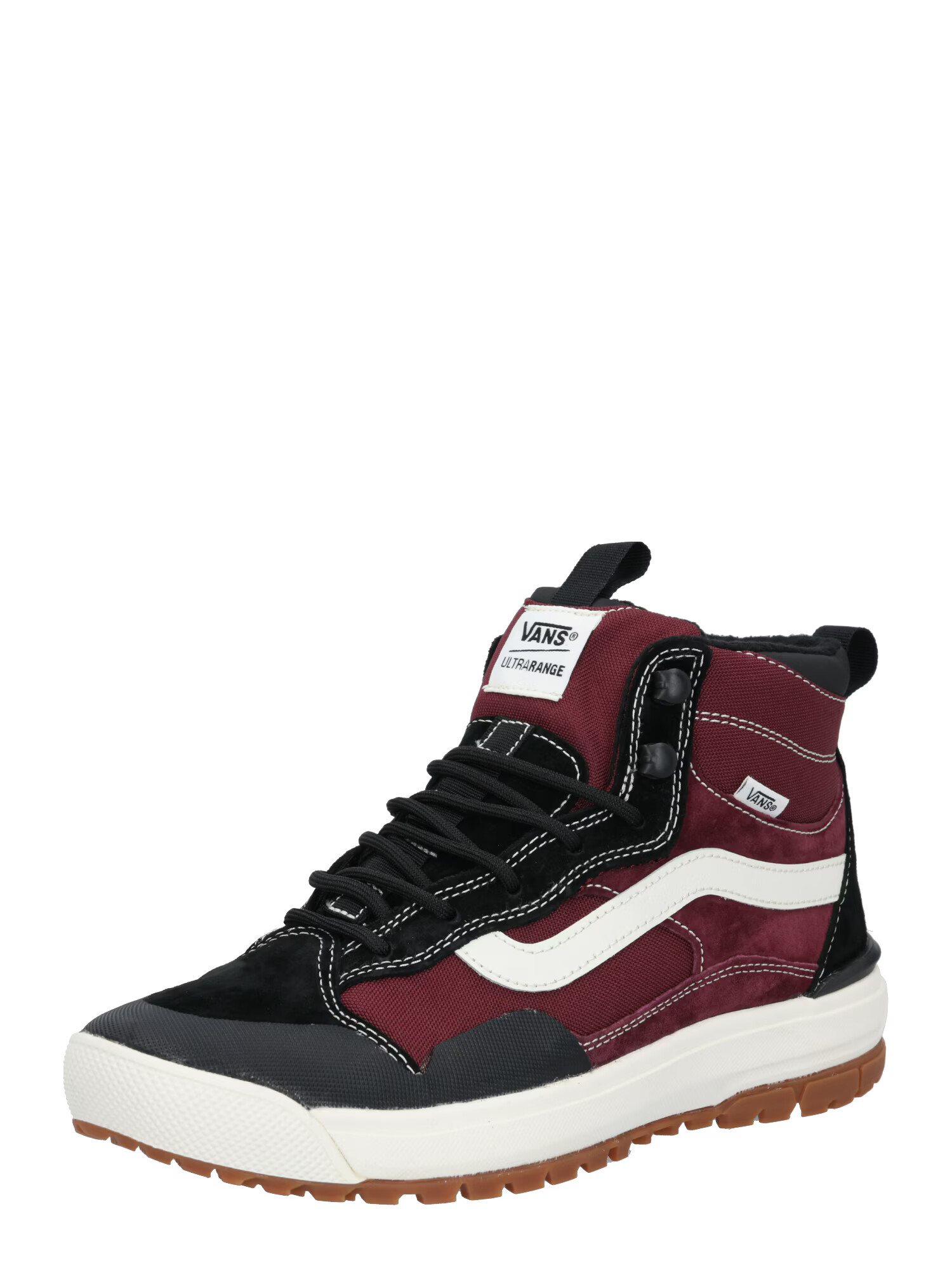 VANS Visoke superge bela / črna / bordo - Pepit.si