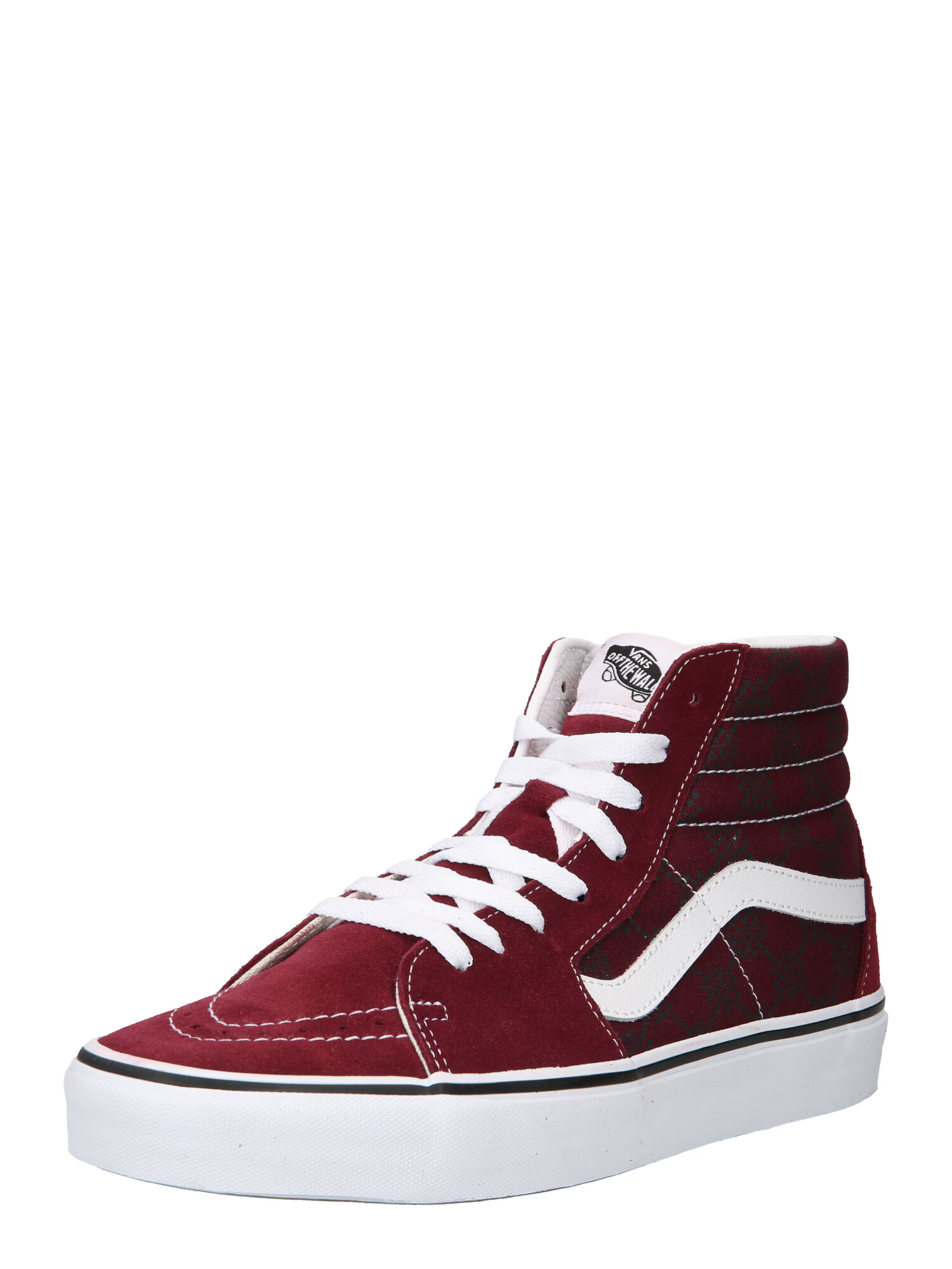 VANS Visoke superge bordo / bela - Pepit.si