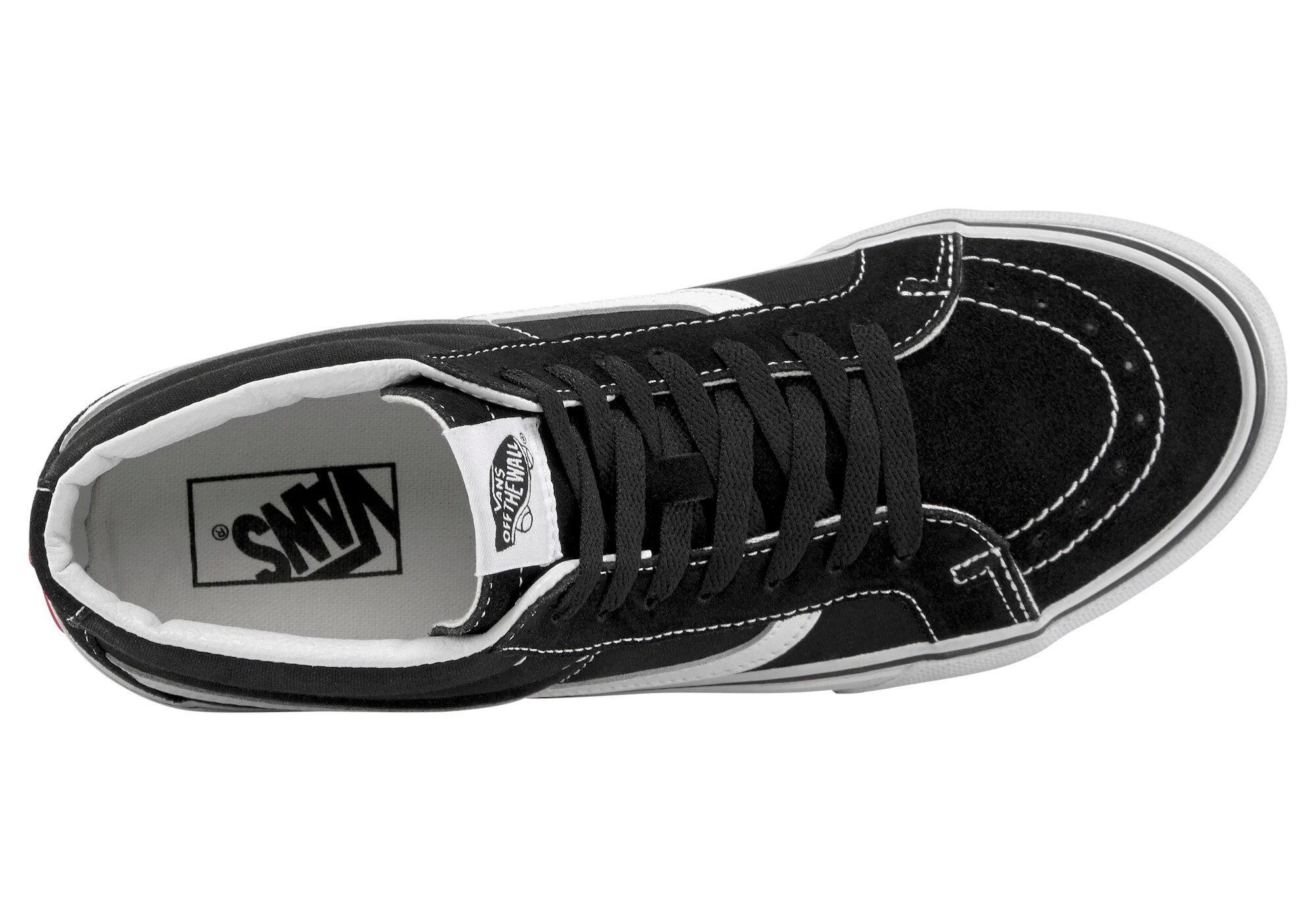 VANS Visoke superge črna / bela - Pepit.si