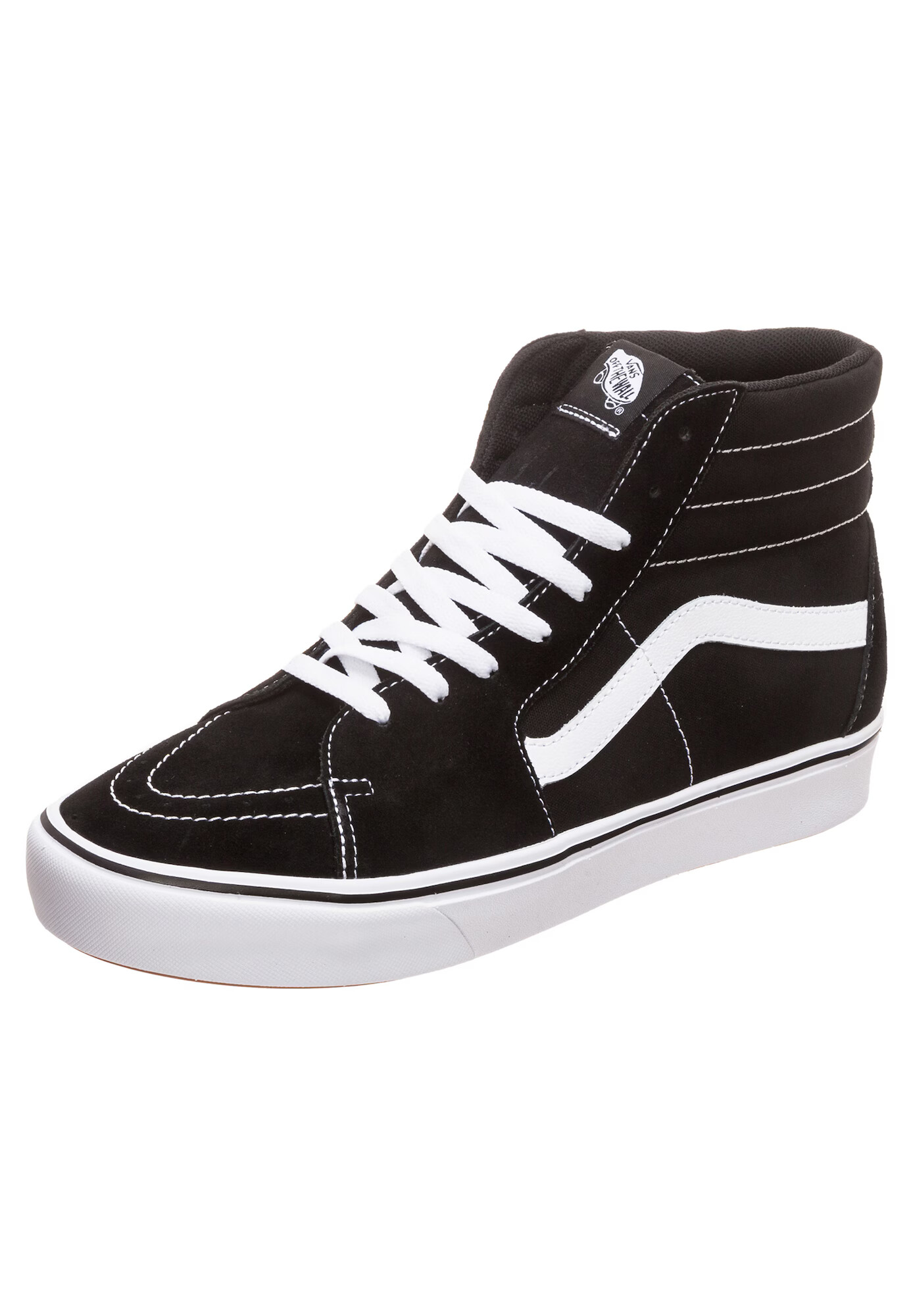 VANS Visoke superge 'UA ComfyCush SK8-Hi' črna / bela - Pepit.si