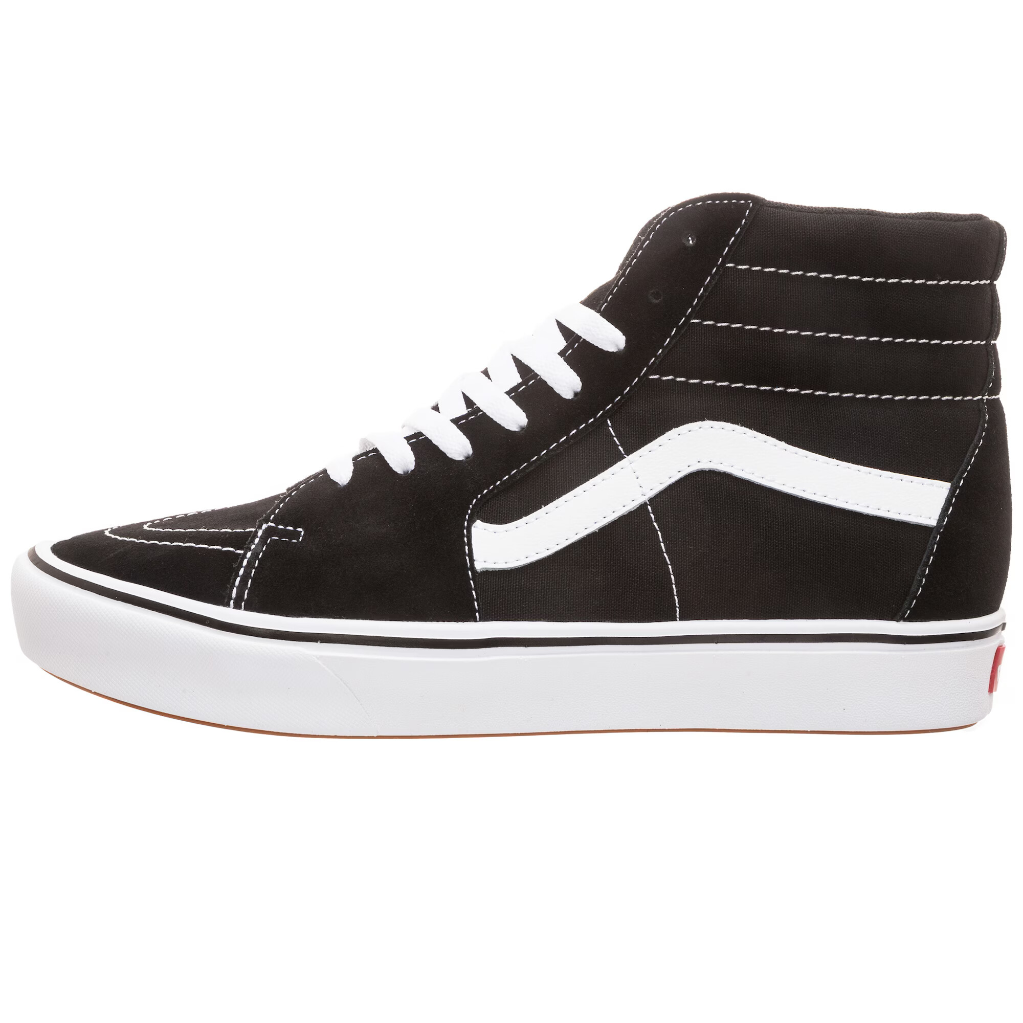 VANS Visoke superge 'UA ComfyCush SK8-Hi' črna / bela - Pepit.si