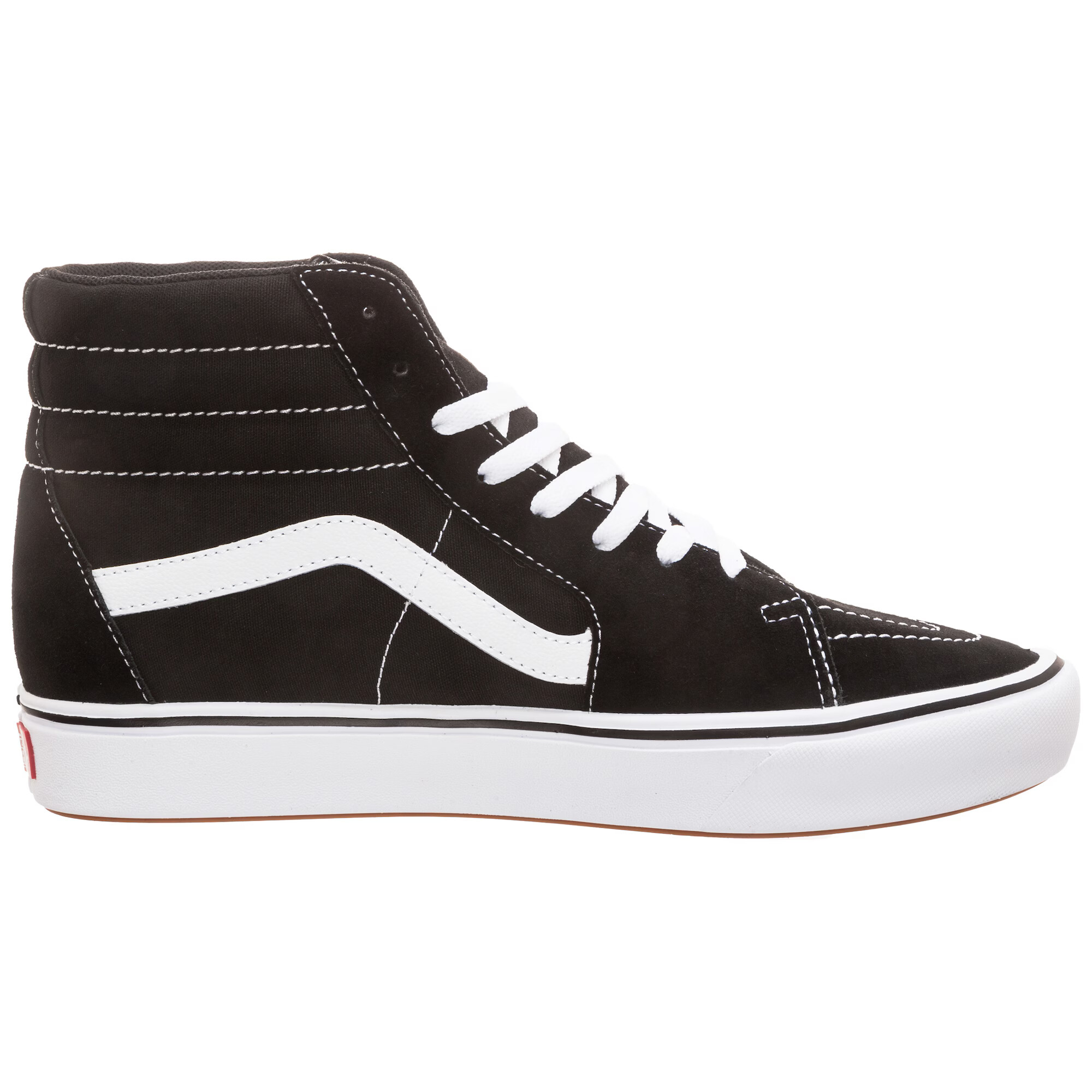 VANS Visoke superge 'UA ComfyCush SK8-Hi' črna / bela - Pepit.si