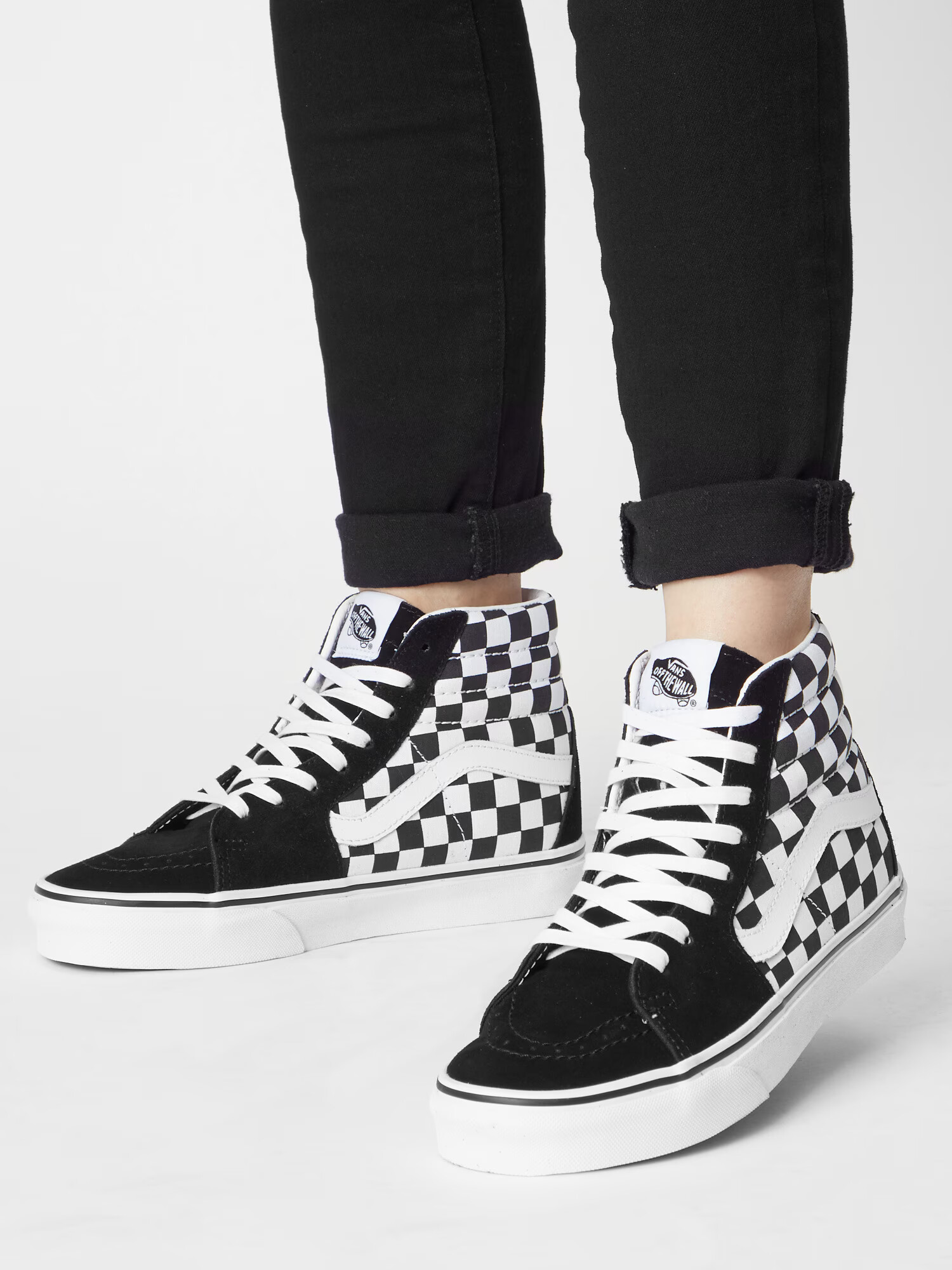 VANS Visoke superge 'UA SK8-Hi' črna / bela - Pepit.si